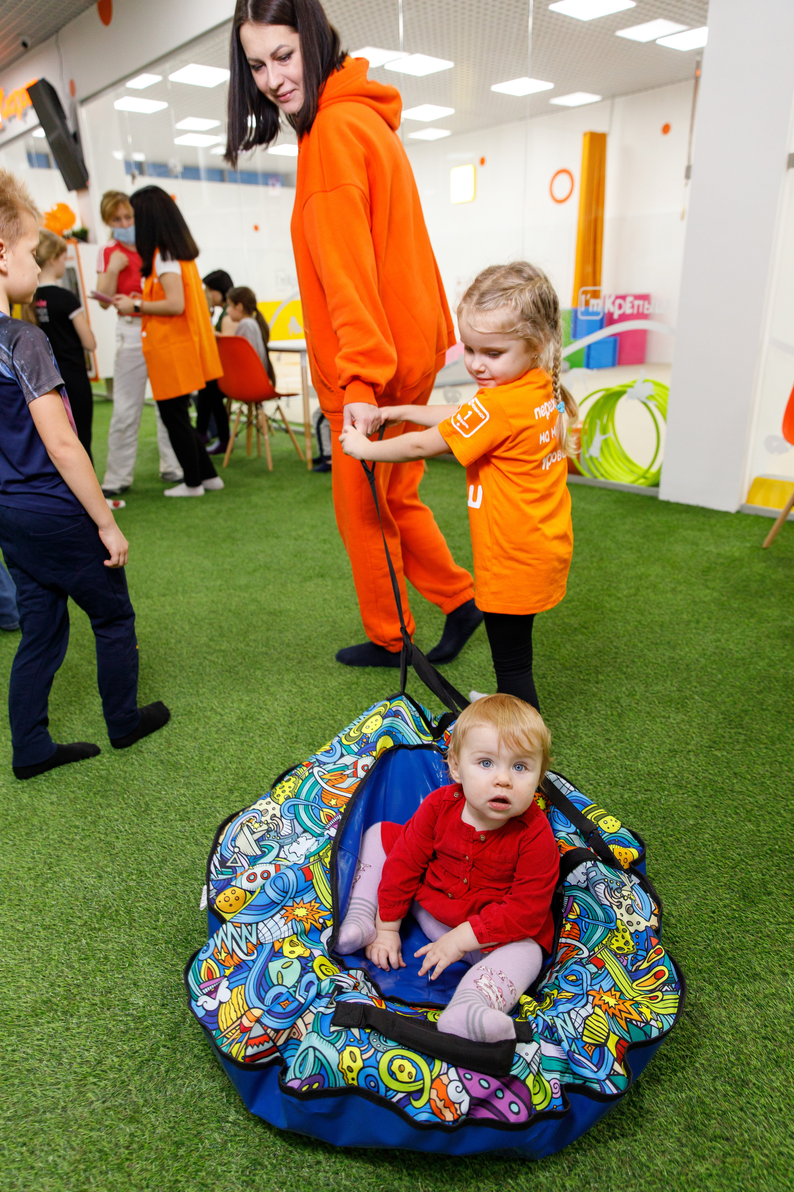 Открытие детского центра развития Крепыш. Фотограф Антон Никандров