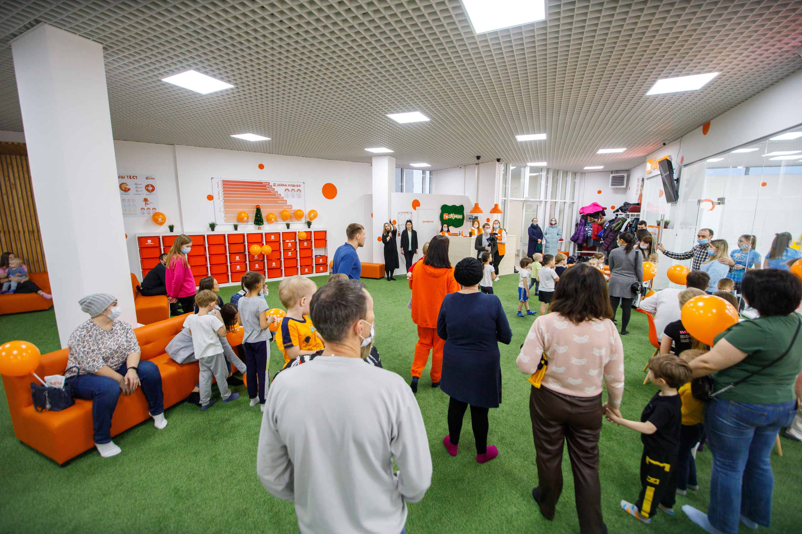 Открытие детского центра развития Крепыш. Фотограф Антон Никандров