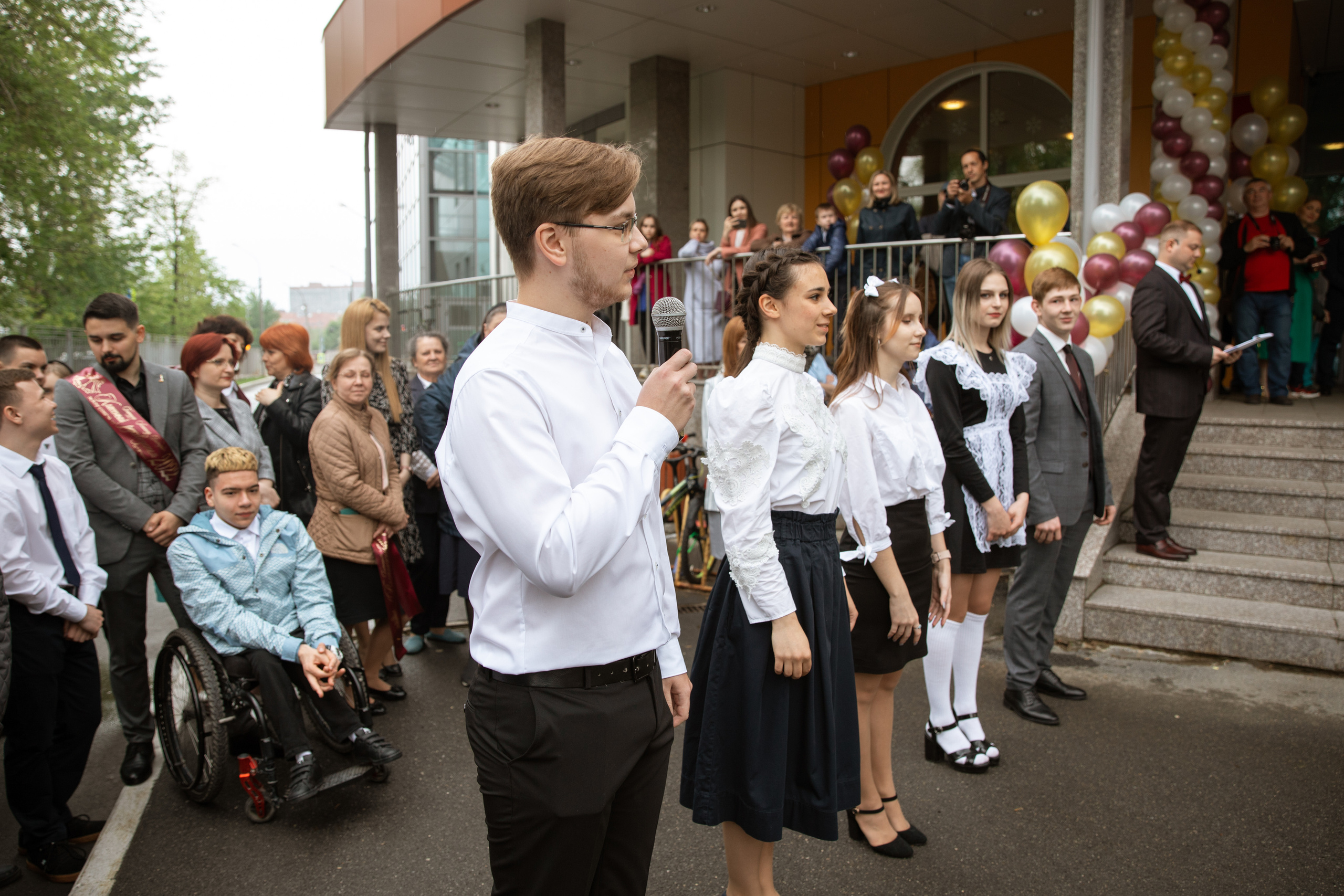 Последний звонок. Фотограф Антон Никандров