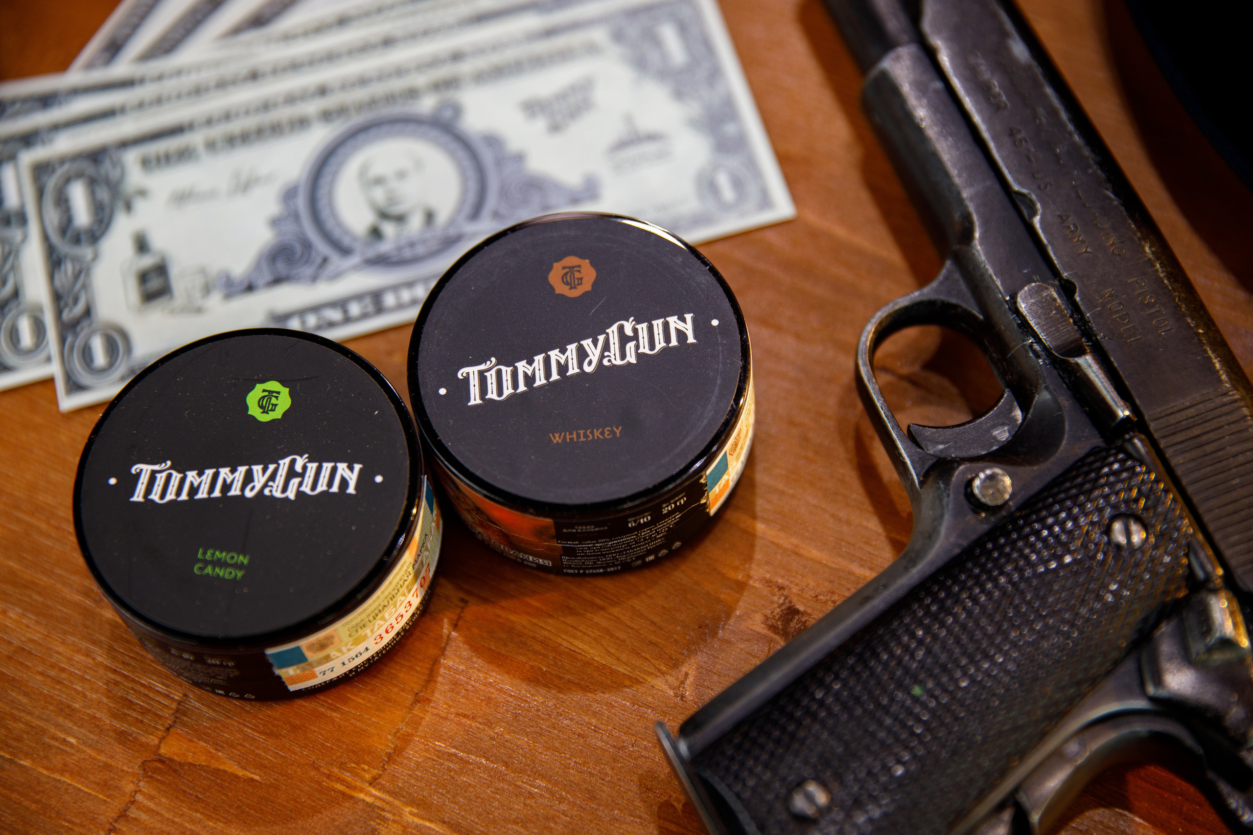 «Tommy Gun». Бренд табака. Фотограф Антон Никандров