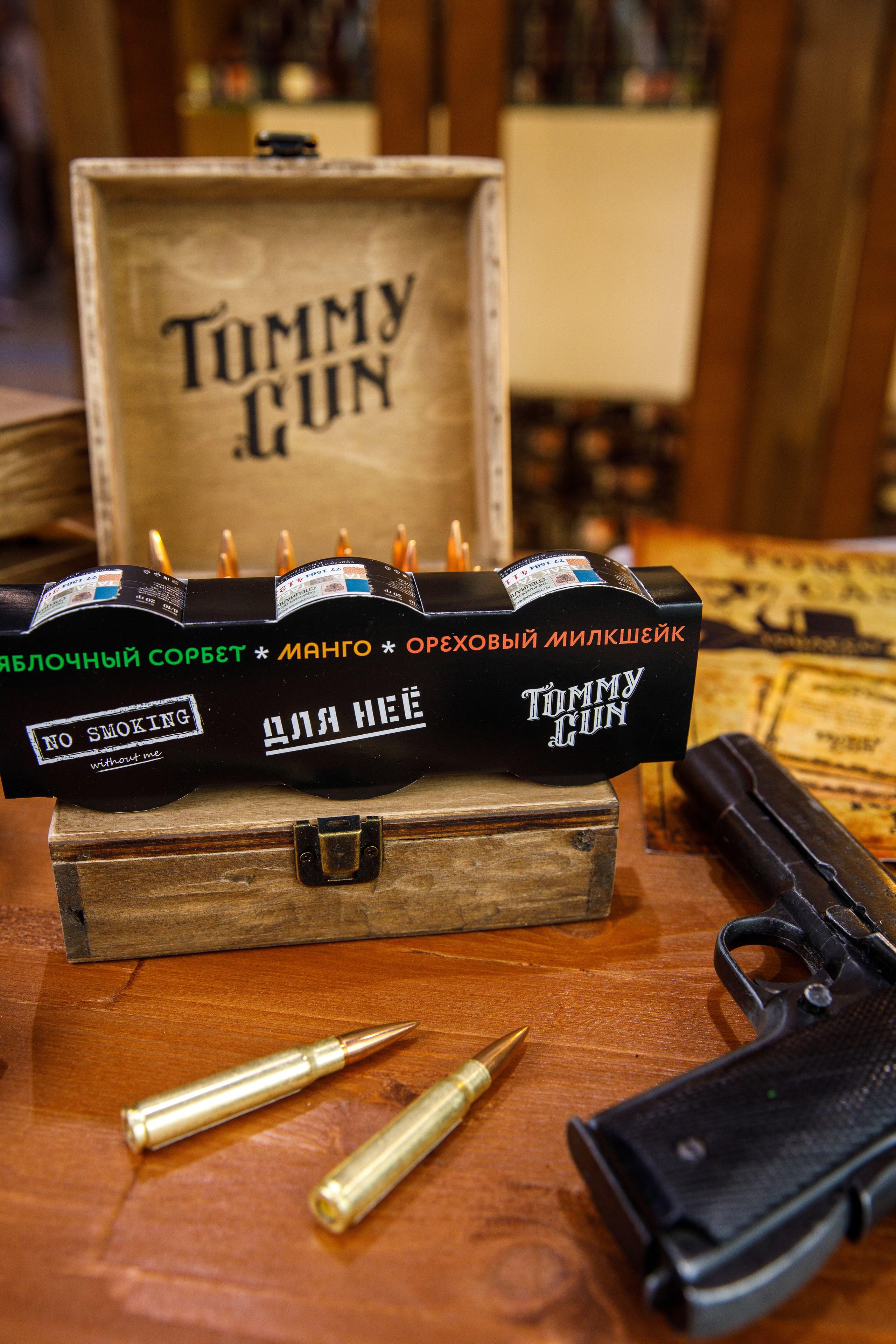 «Tommy Gun». Бренд табака. Фотограф Антон Никандров