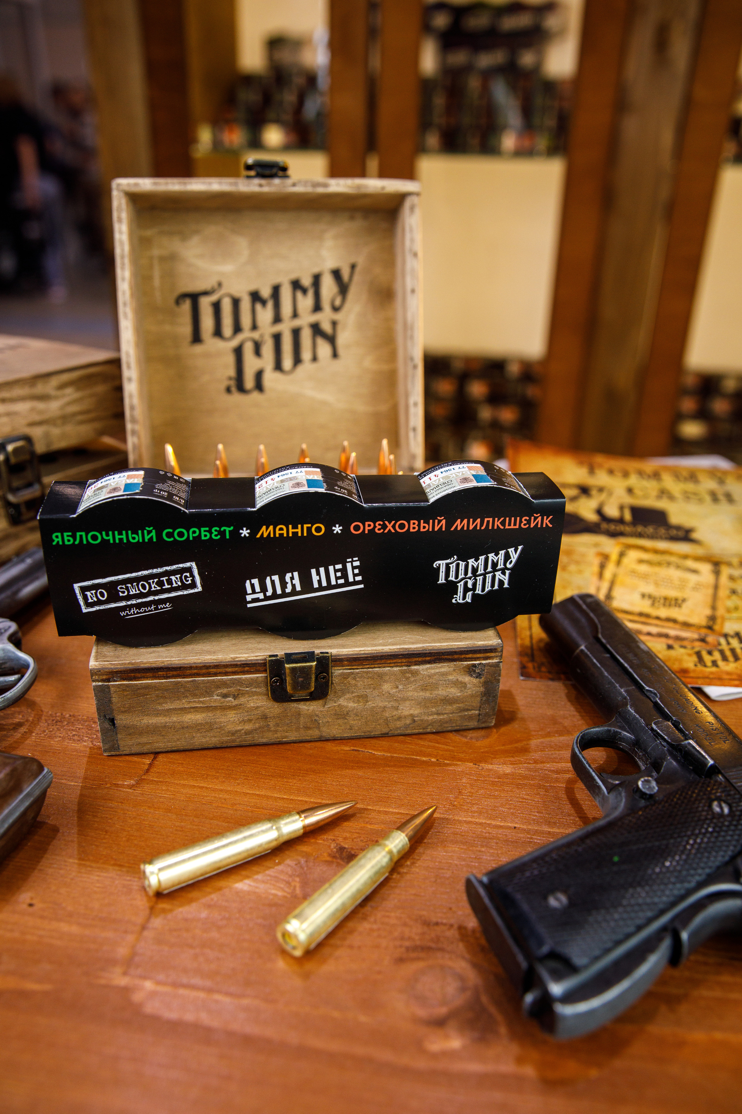 «Tommy Gun». Бренд табака. Фотограф Антон Никандров