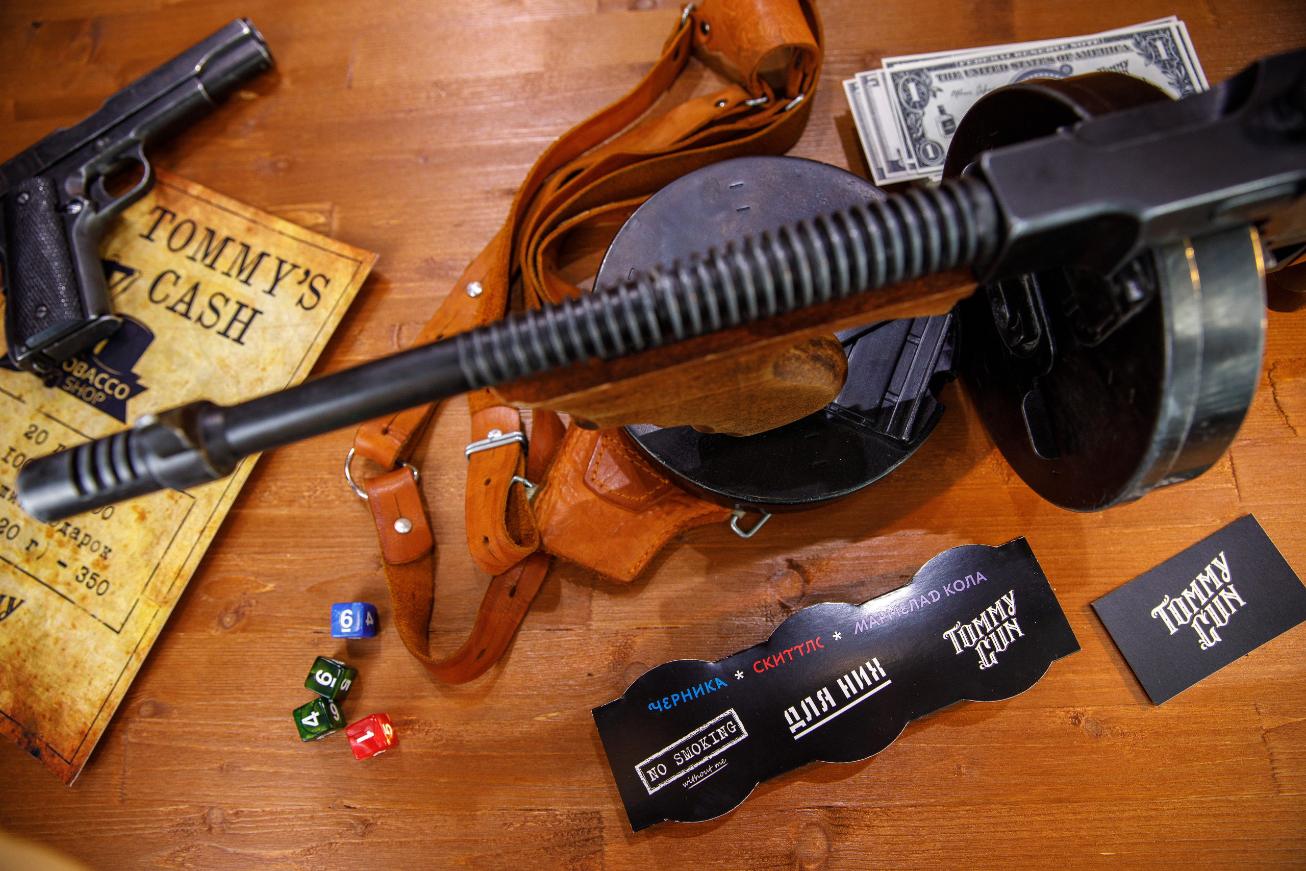 «Tommy Gun». Бренд табака. Фотограф Антон Никандров