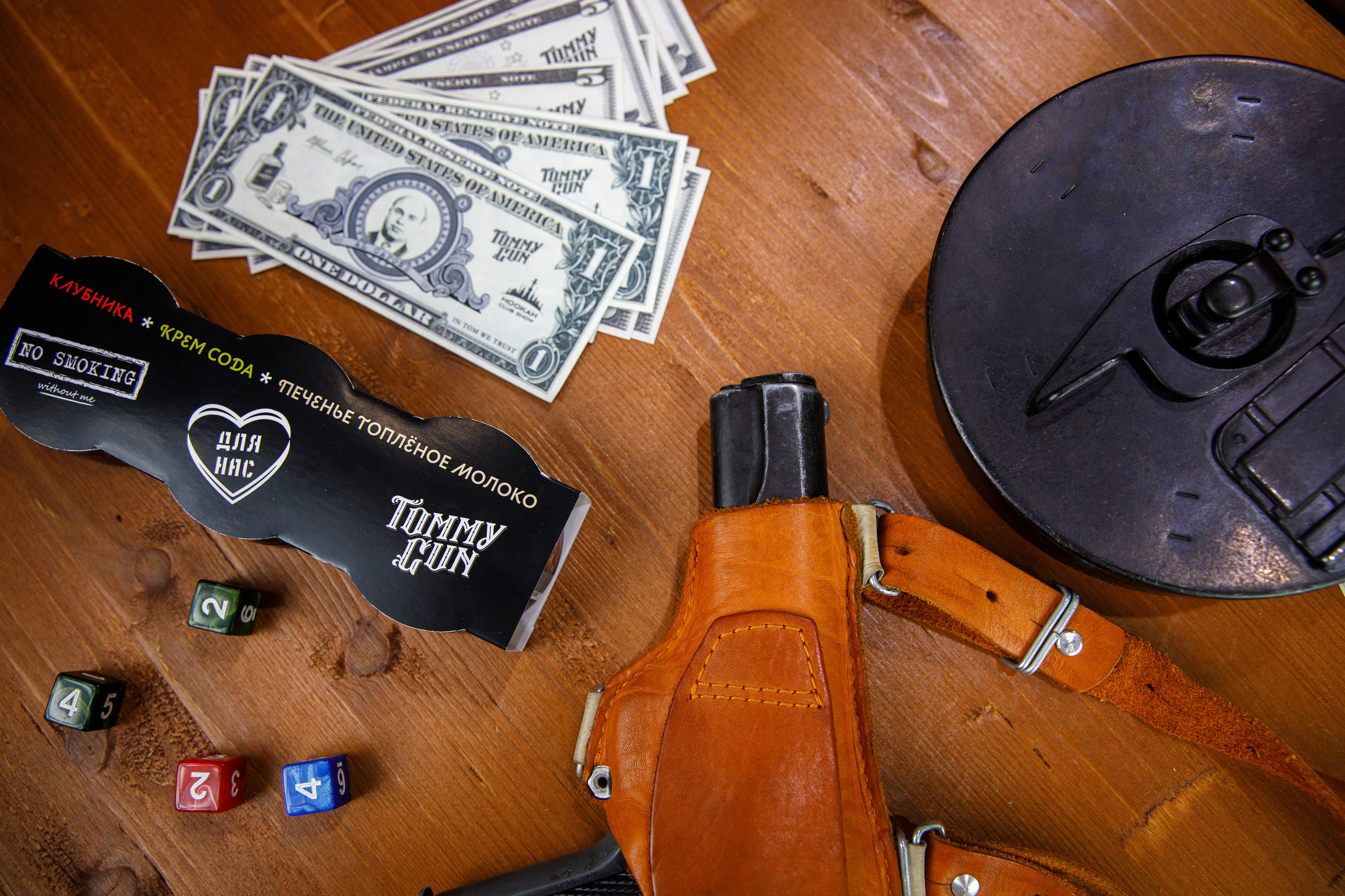«Tommy Gun». Бренд табака. Фотограф Антон Никандров