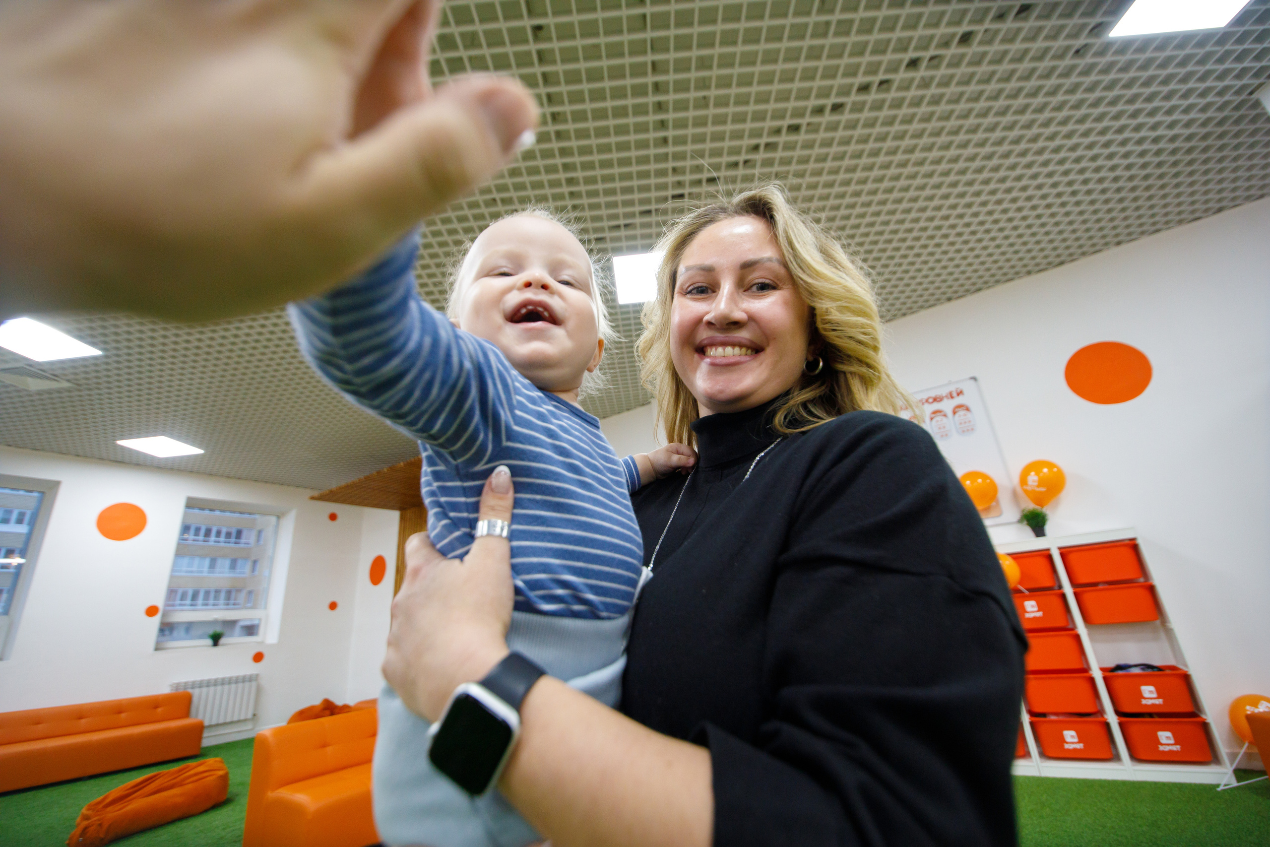 Открытие детского центра развития Крепыш. Фотограф Антон Никандров