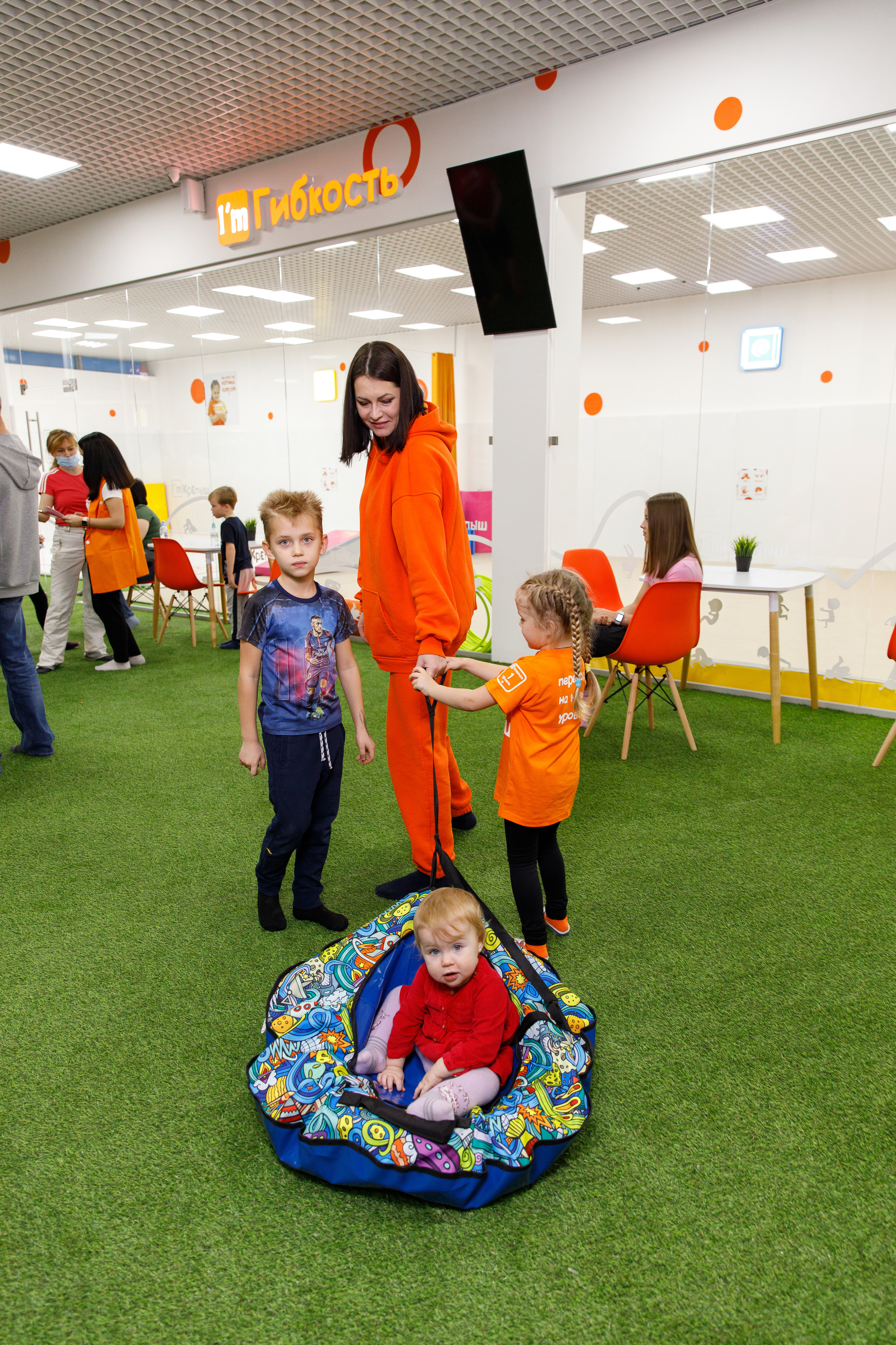 Открытие детского центра развития Крепыш. Фотограф Антон Никандров