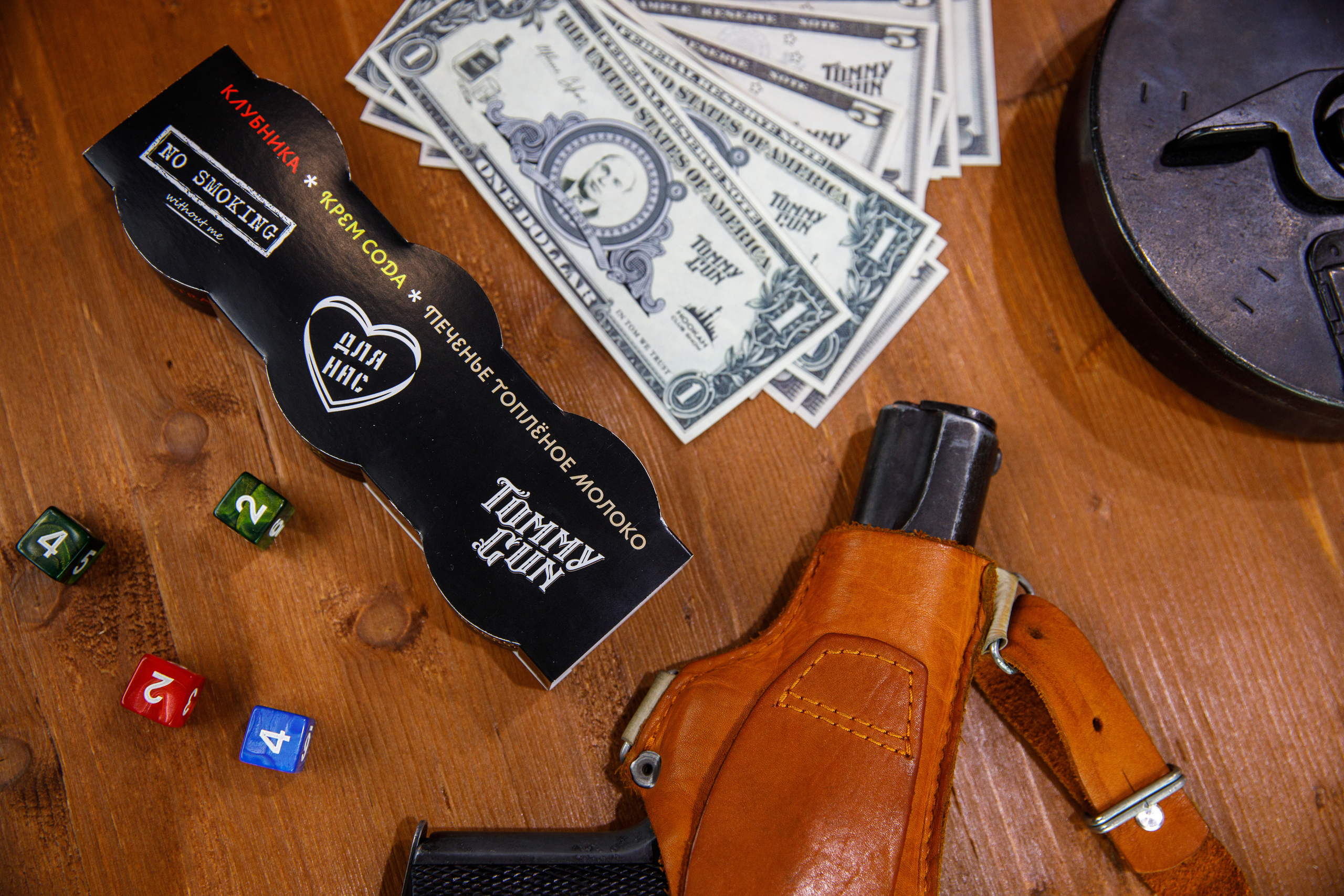 «Tommy Gun». Бренд табака. Фотограф Антон Никандров