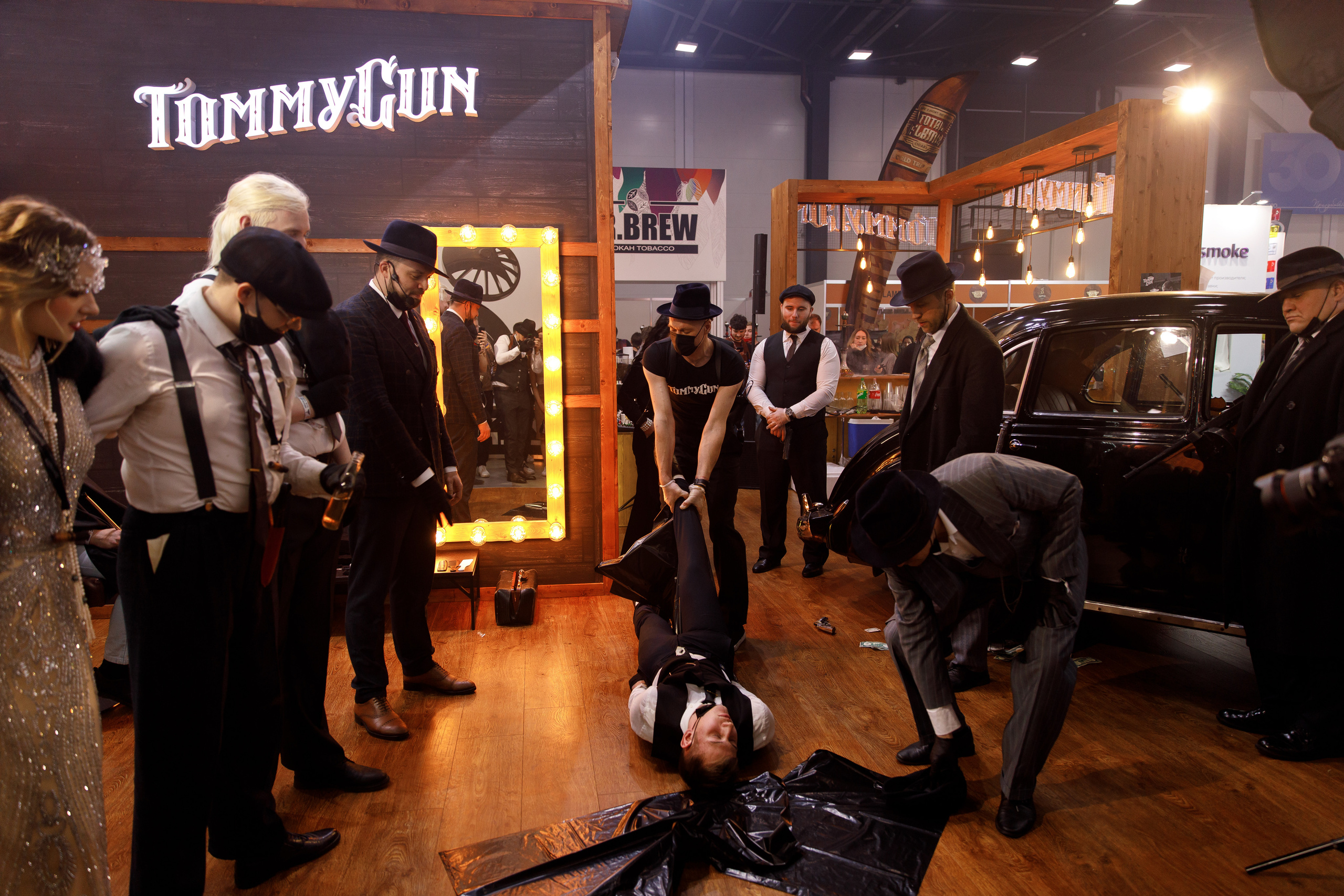 Выставка Экспо, Санкт-Петербург. Бренд Tommy Gun. Фотограф Антон Никандров