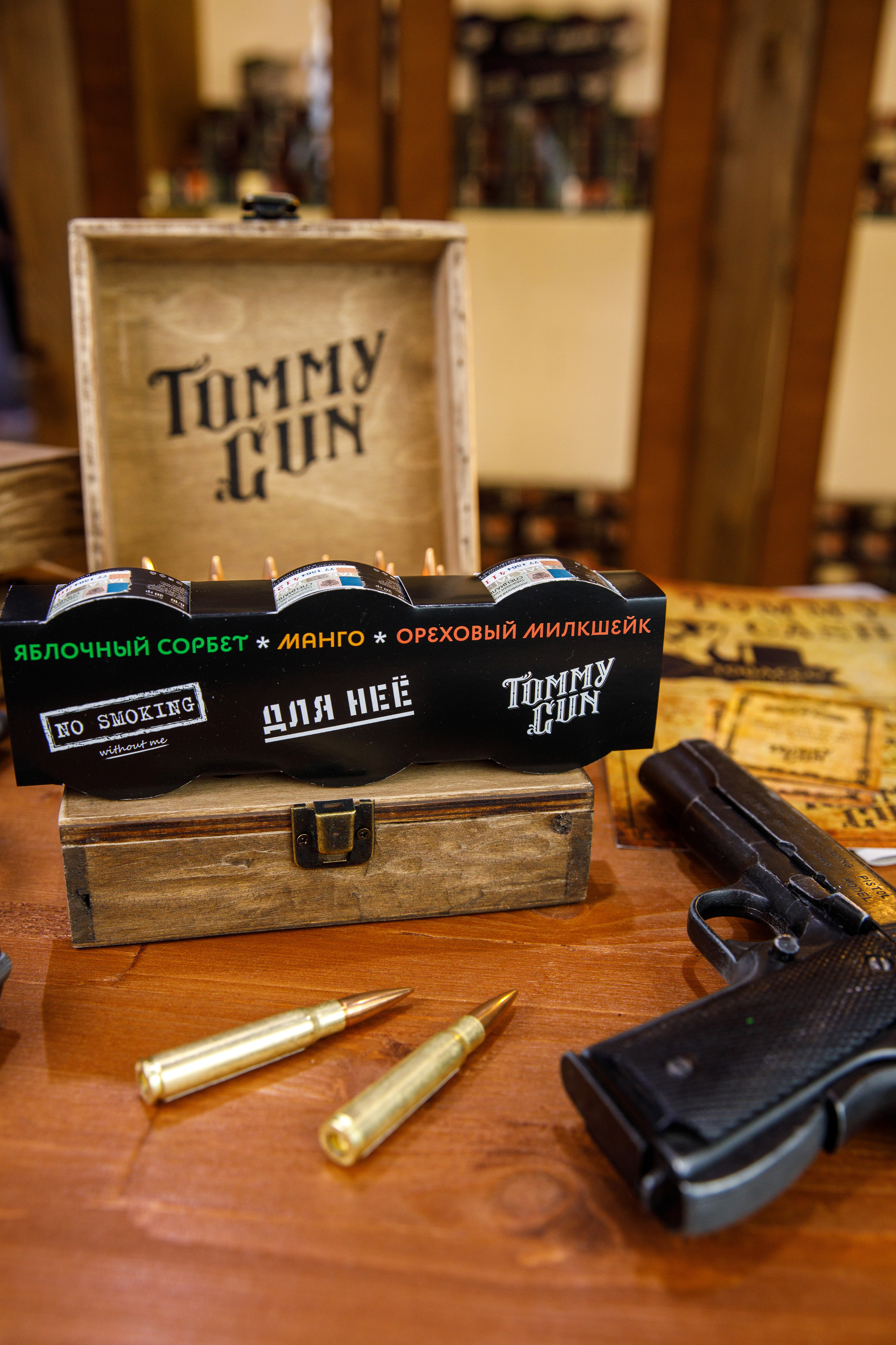 «Tommy Gun». Бренд табака. Фотограф Антон Никандров