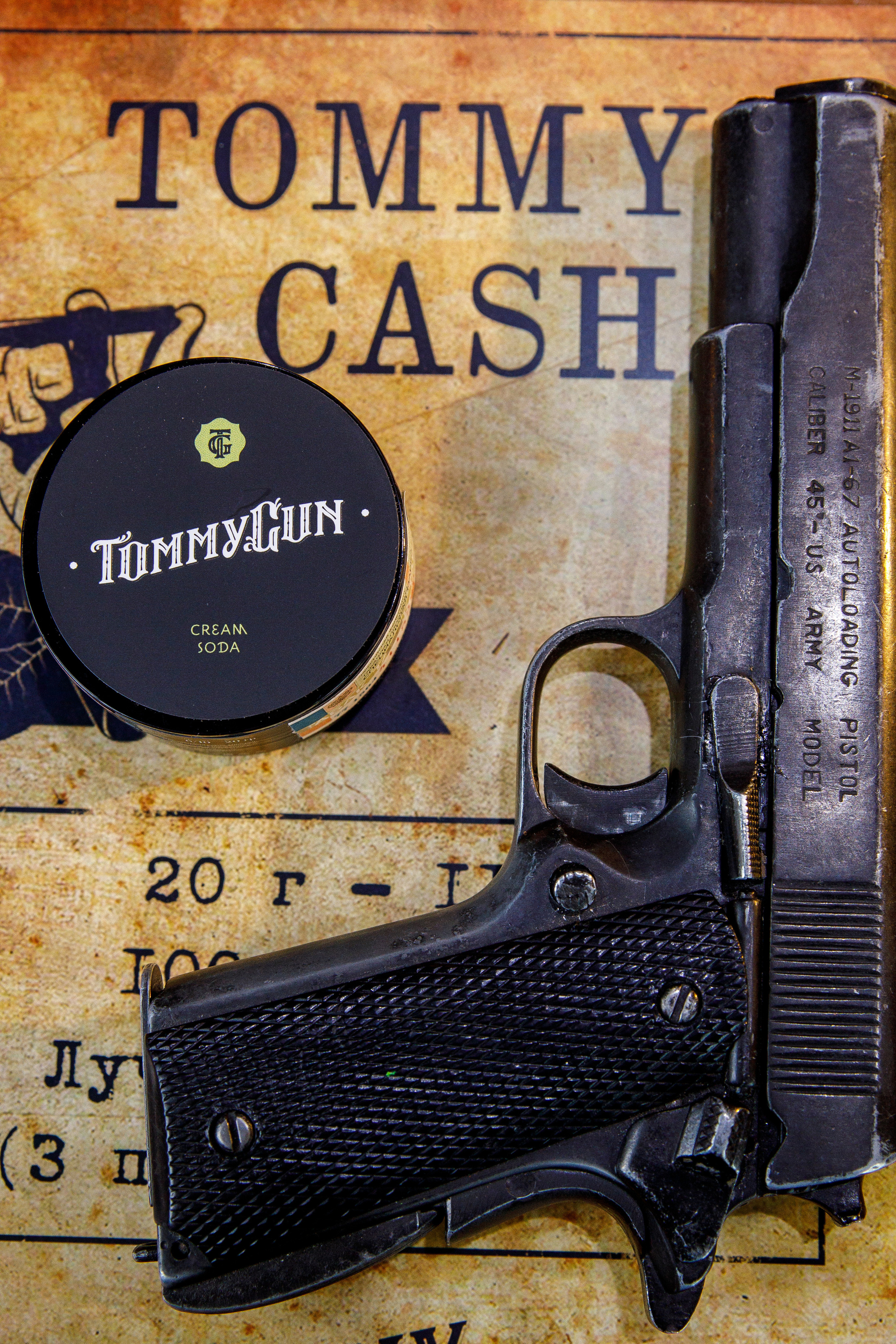 «Tommy Gun». Бренд табака. Фотограф Антон Никандров