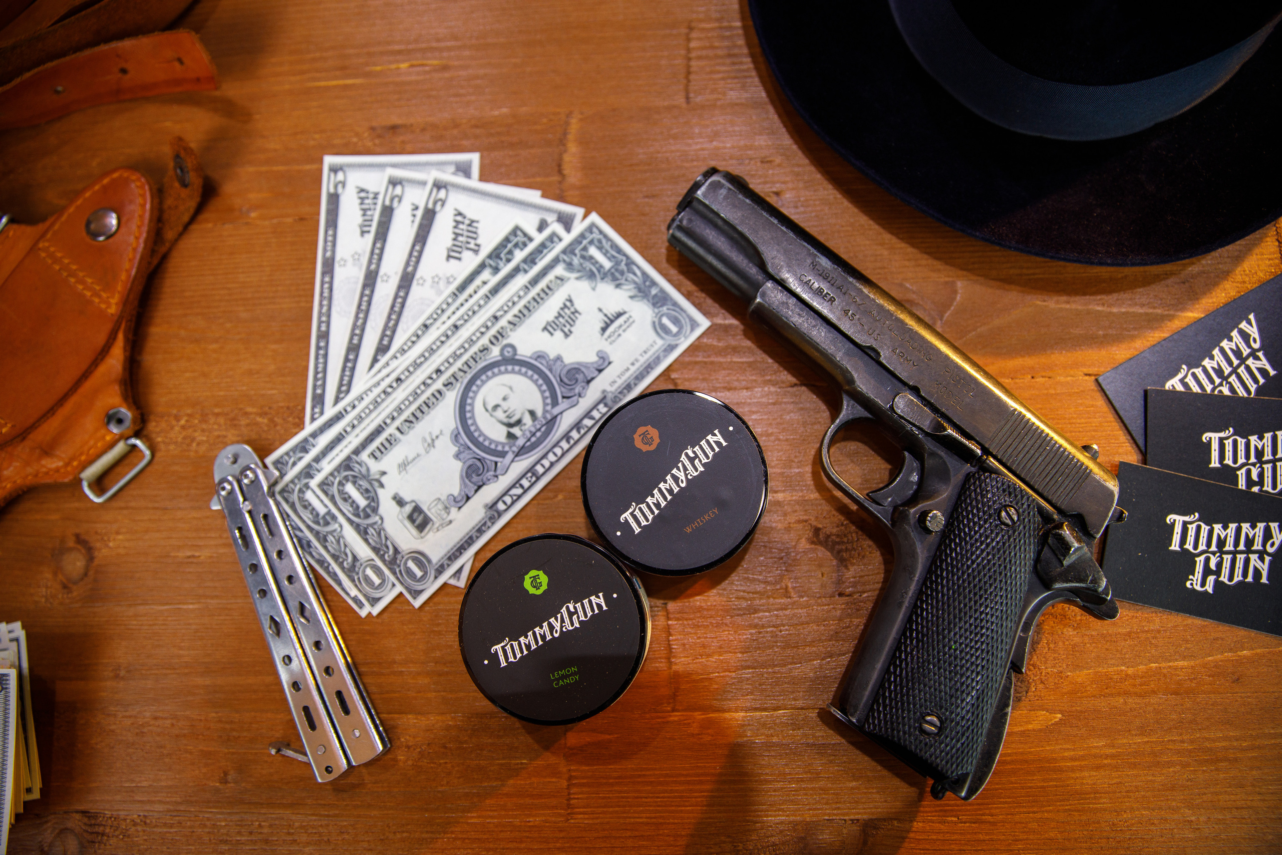 «Tommy Gun». Бренд табака. Фотограф Антон Никандров