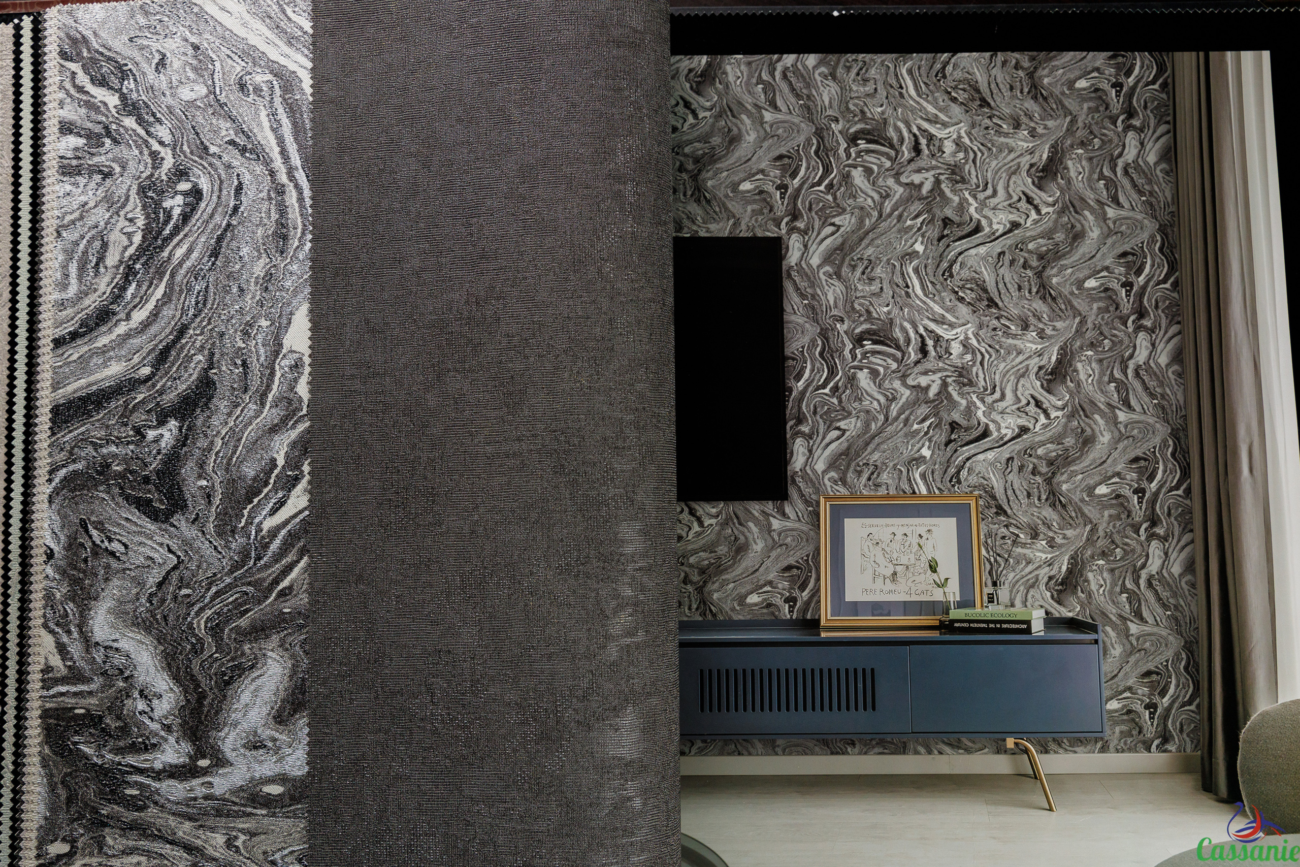 Салон декора «Renome». Коллекция обоев. Фотограф Антон Никандров