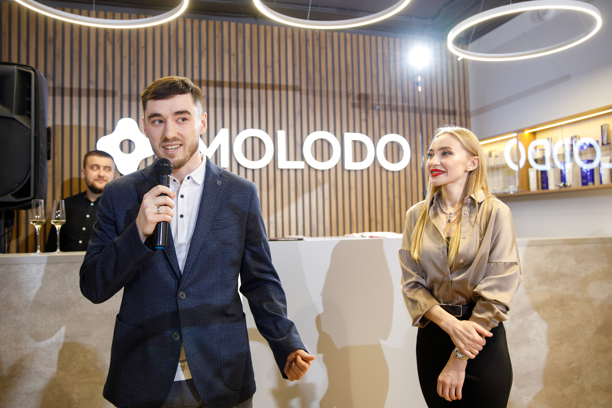 MOLODO. Открытие салона красоты. Фотограф Антон Никандров