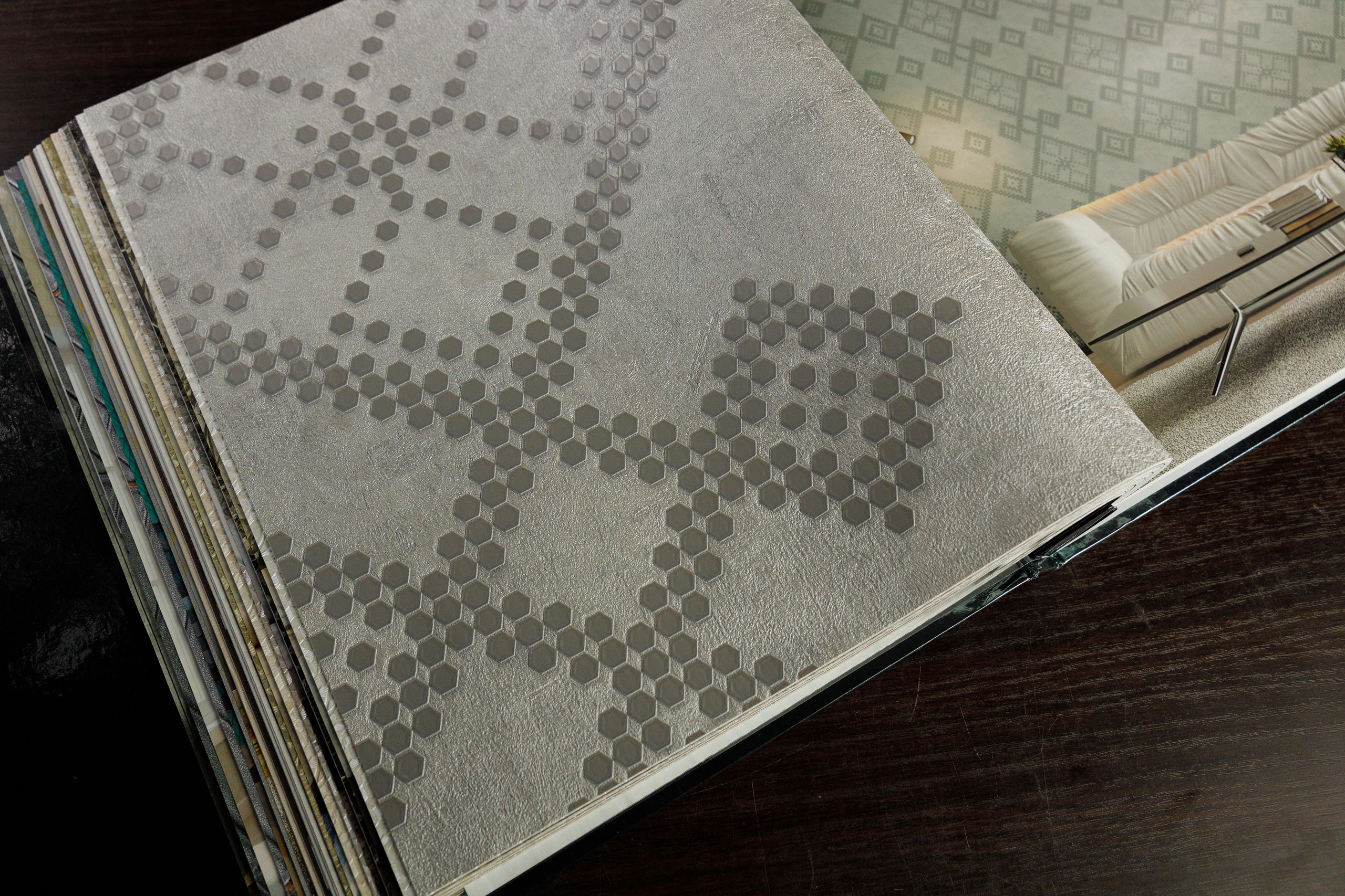 Салон декора «Renome». Коллекция обоев. Фотограф Антон Никандров