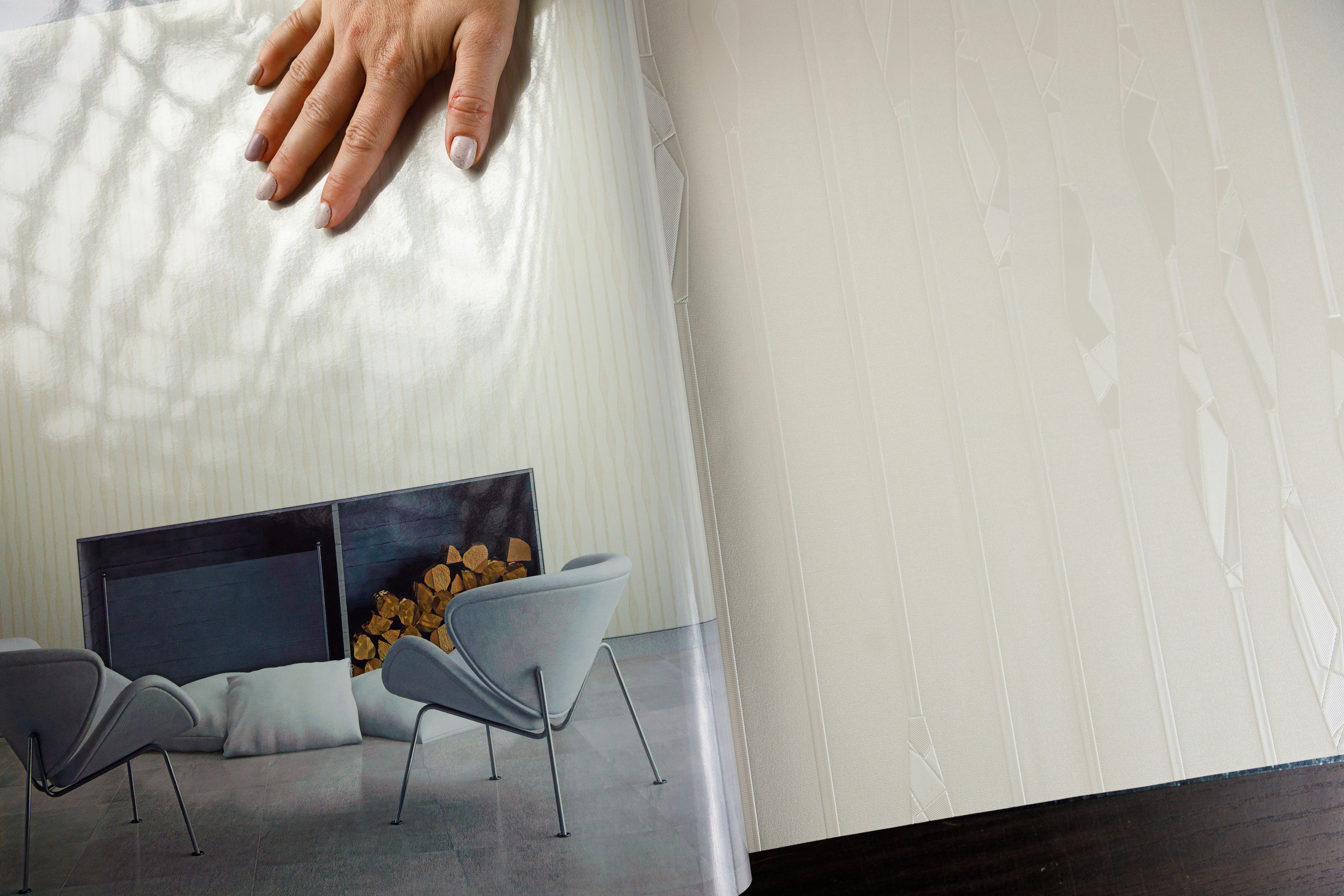 Салон декора «Renome». Коллекция обоев. Фотограф Антон Никандров