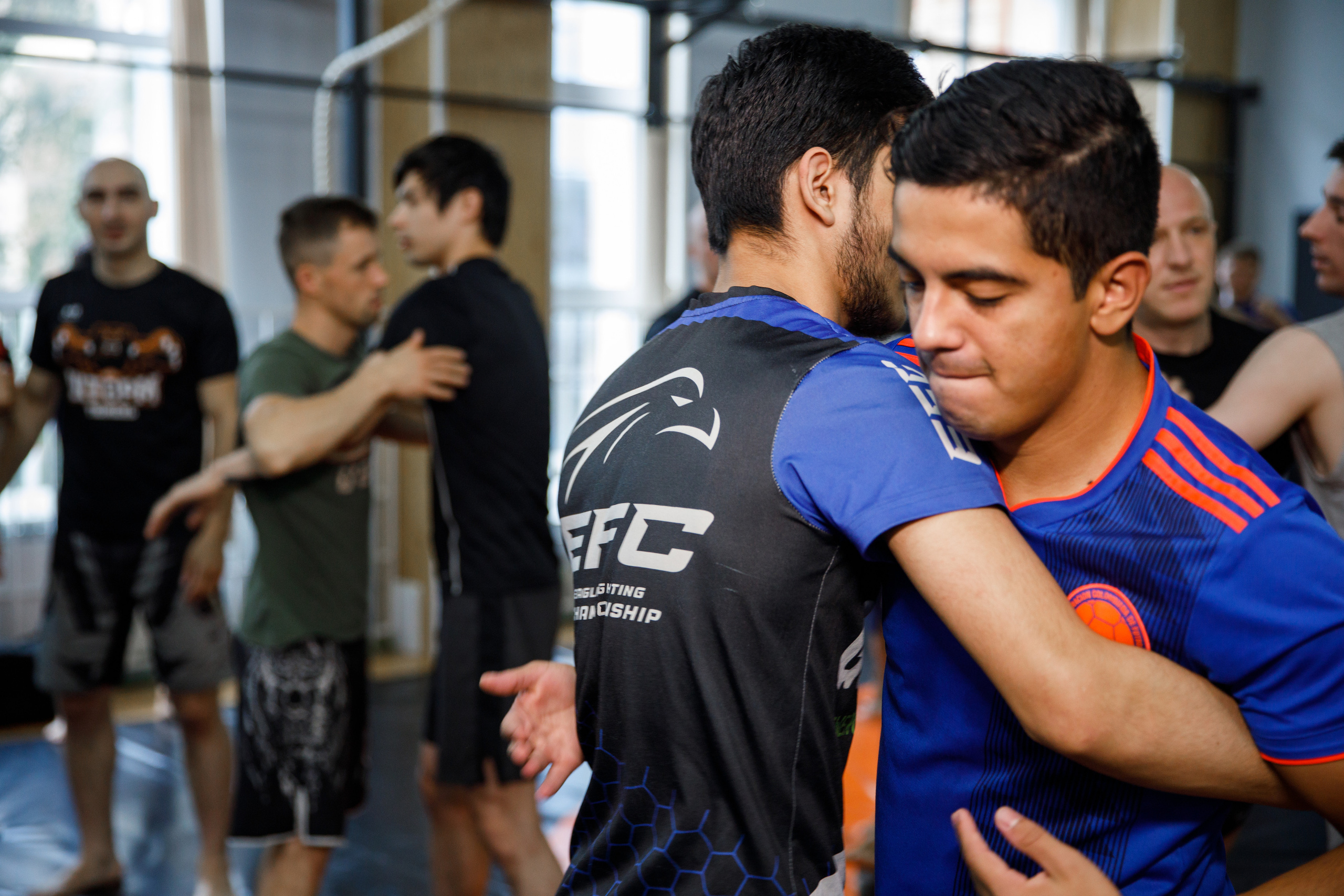 Шторм. Открытие филиала школы единоборств А. Шлеменко в Тюмени. Фотограф Антон Никандров