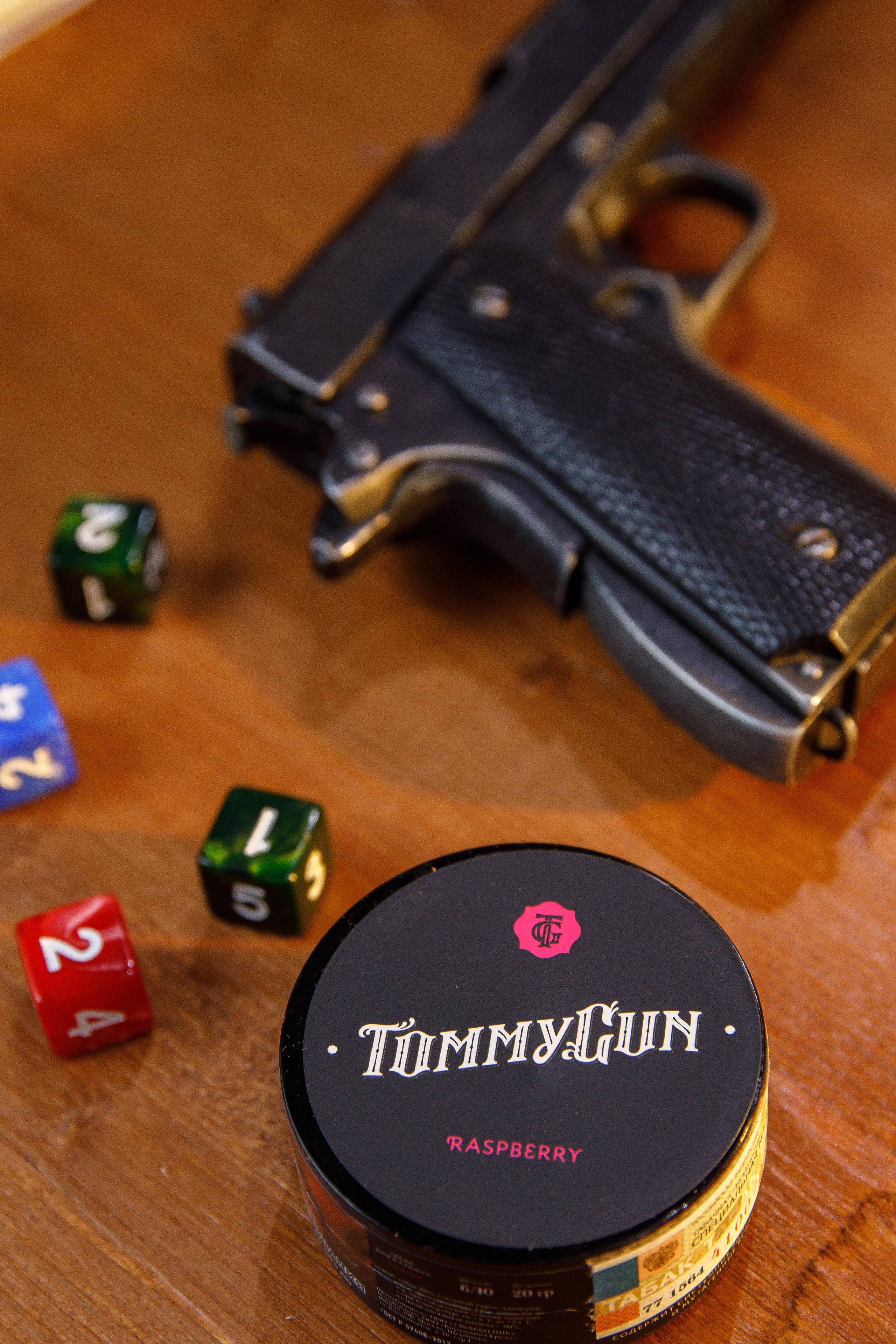 «Tommy Gun». Бренд табака. Фотограф Антон Никандров