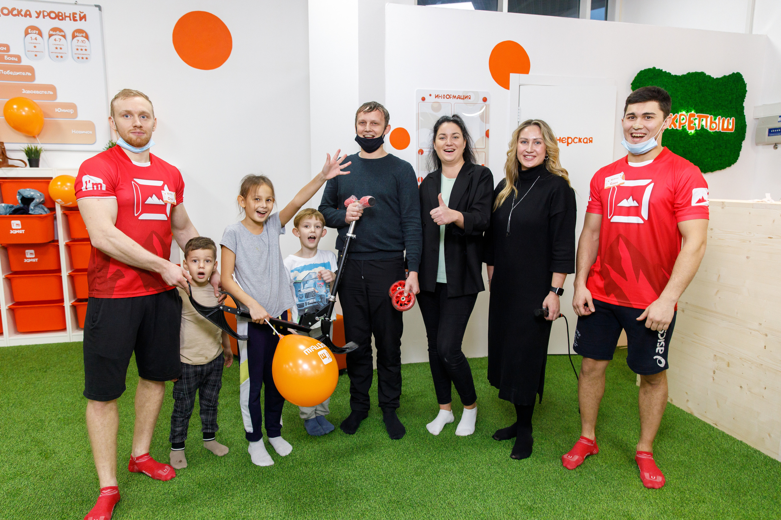 Открытие детского центра развития Крепыш. Фотограф Антон Никандров