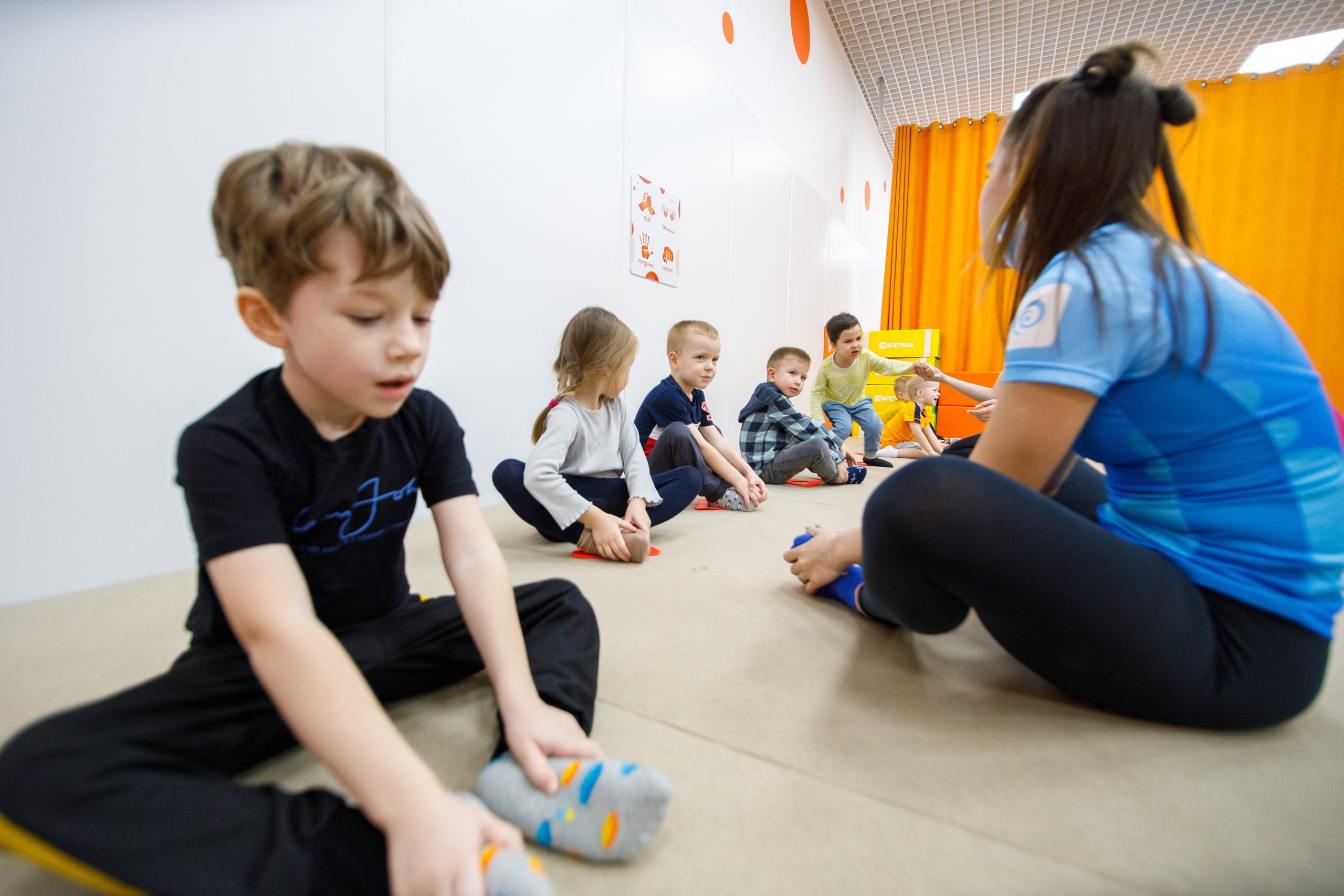 Открытие детского центра развития Крепыш. Фотограф Антон Никандров