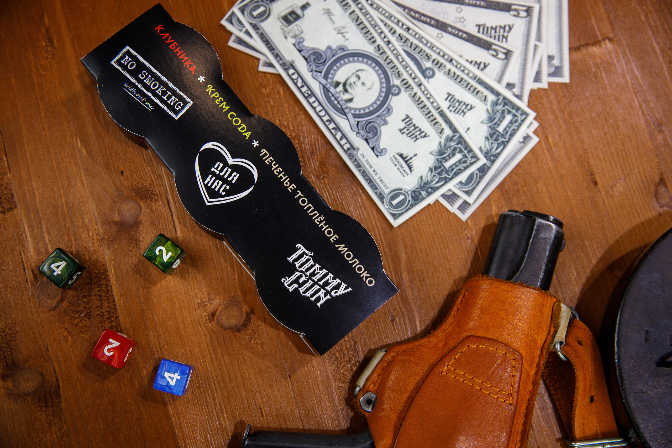 «Tommy Gun». Бренд табака. Фотограф Антон Никандров