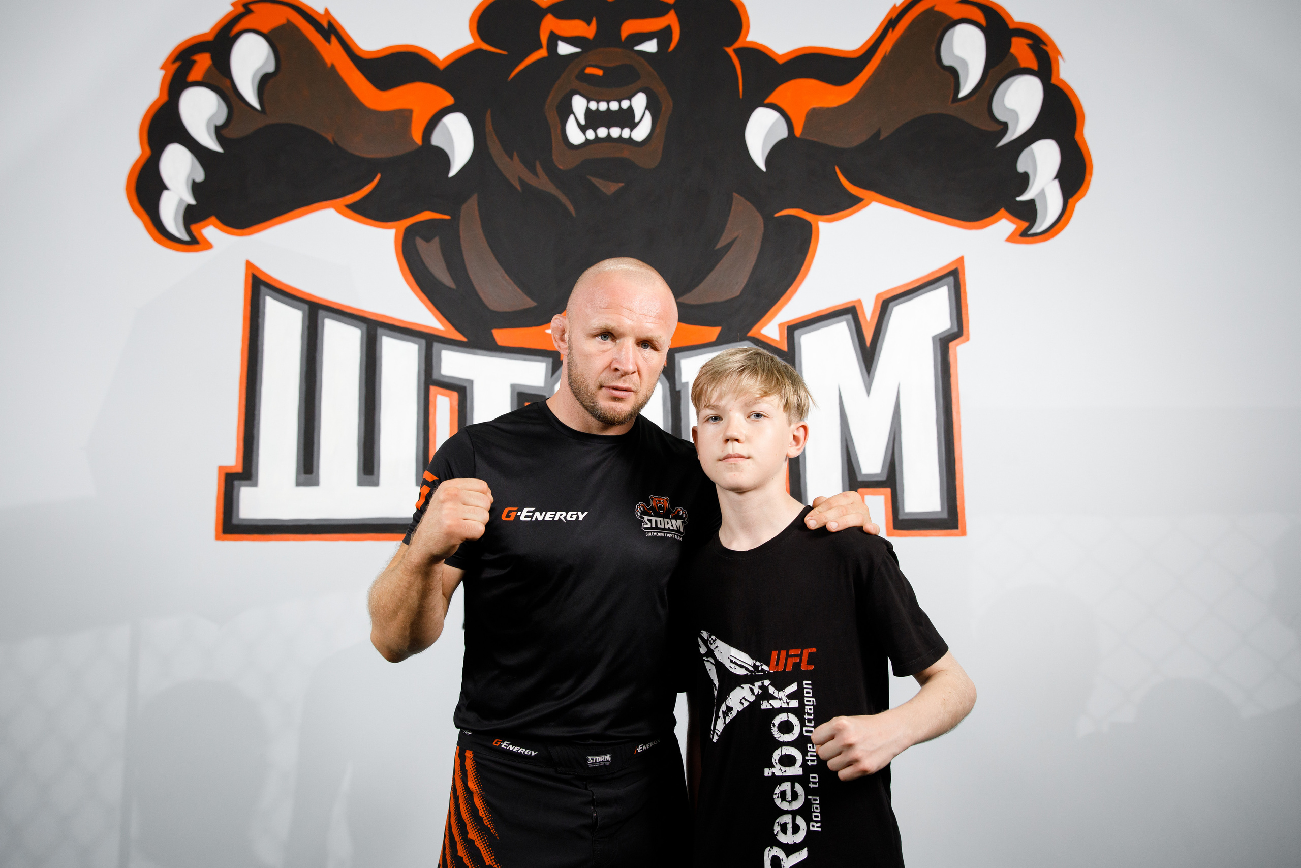 Шторм. Открытие филиала школы единоборств А. Шлеменко в Тюмени. Фотограф Антон Никандров