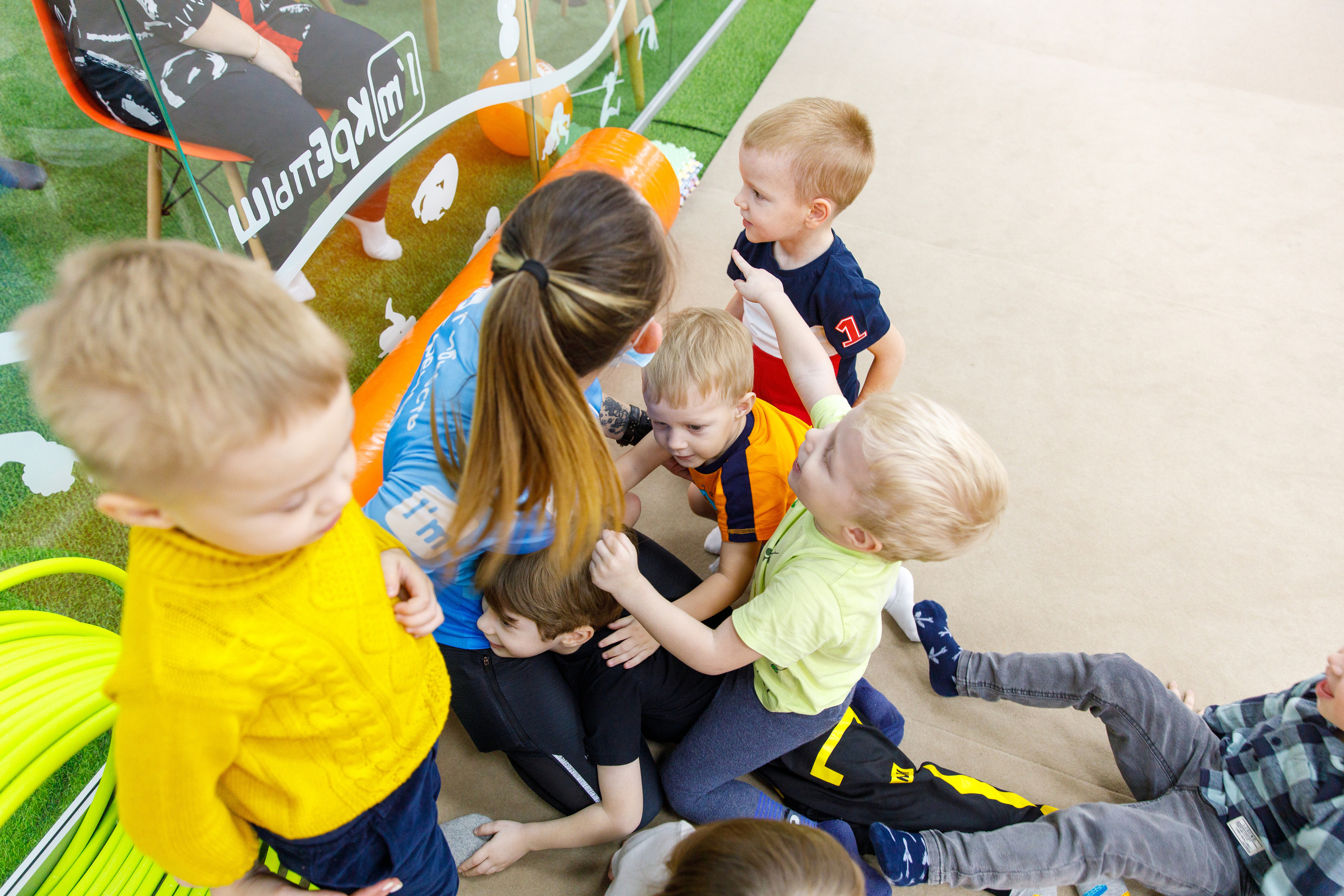 Открытие детского центра развития Крепыш. Фотограф Антон Никандров