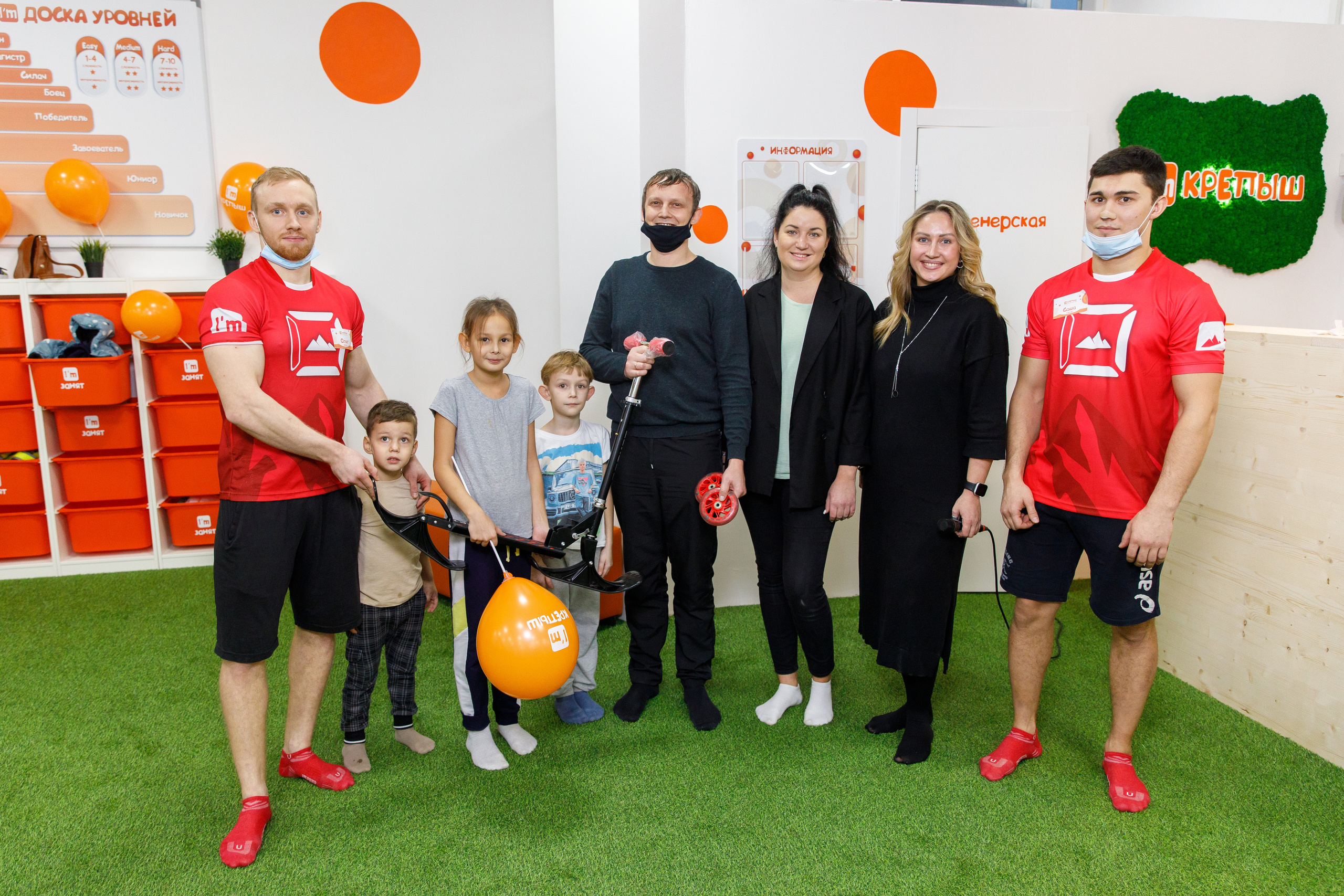 Открытие детского центра развития Крепыш. Фотограф Антон Никандров