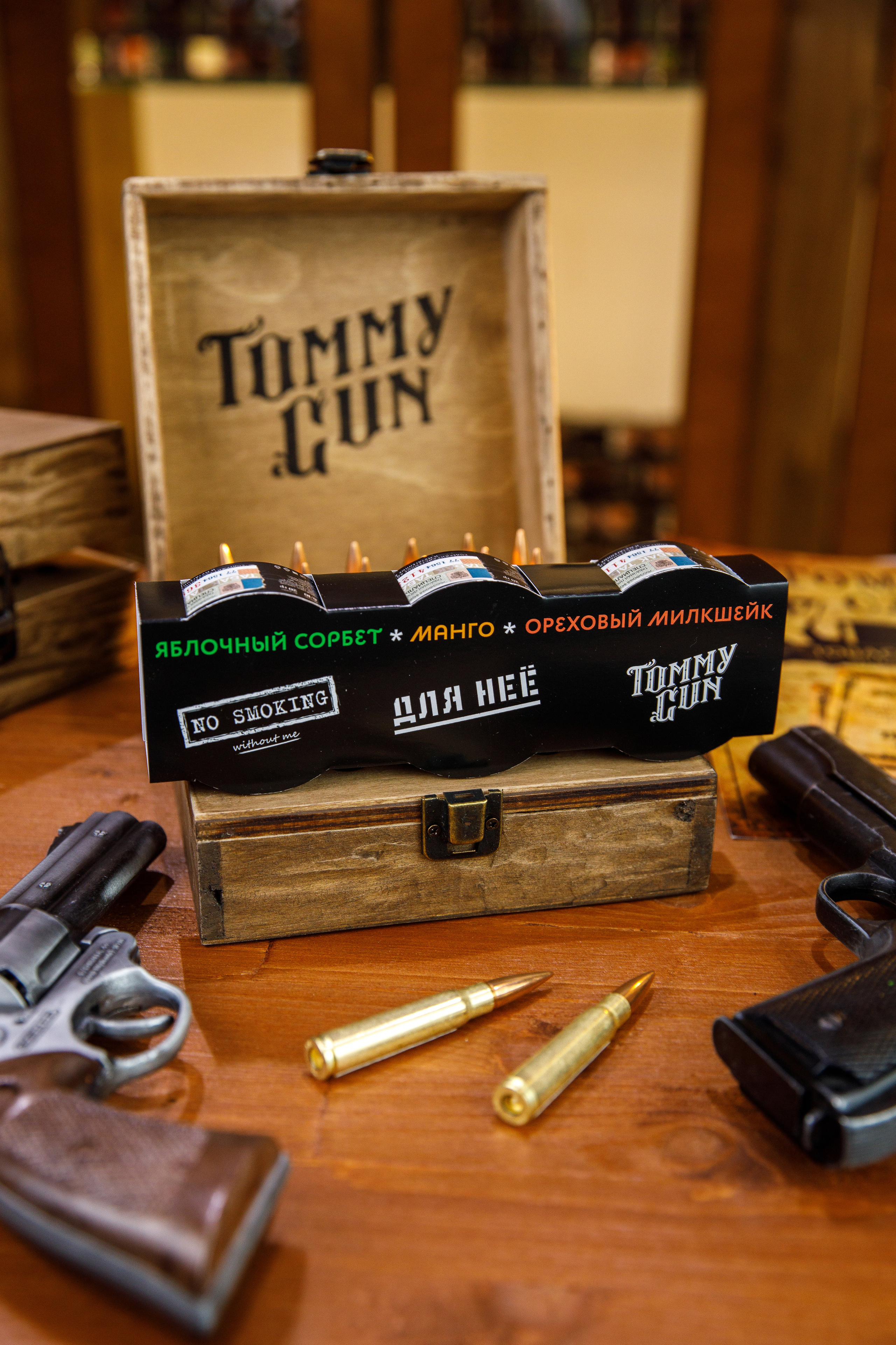 «Tommy Gun». Бренд табака. Фотограф Антон Никандров