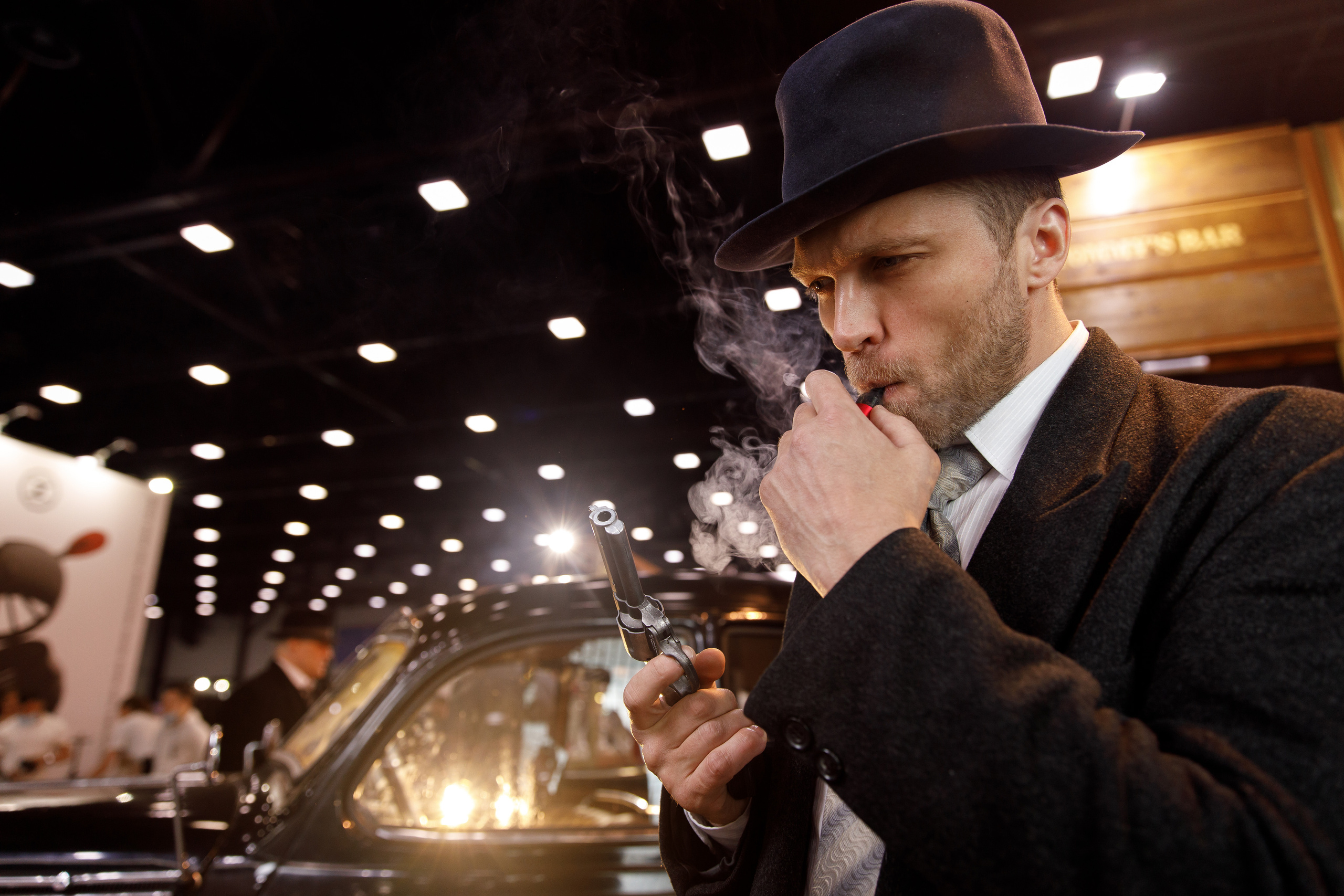 Выставка Экспо, Санкт-Петербург. Бренд Tommy Gun. Фотограф Антон Никандров