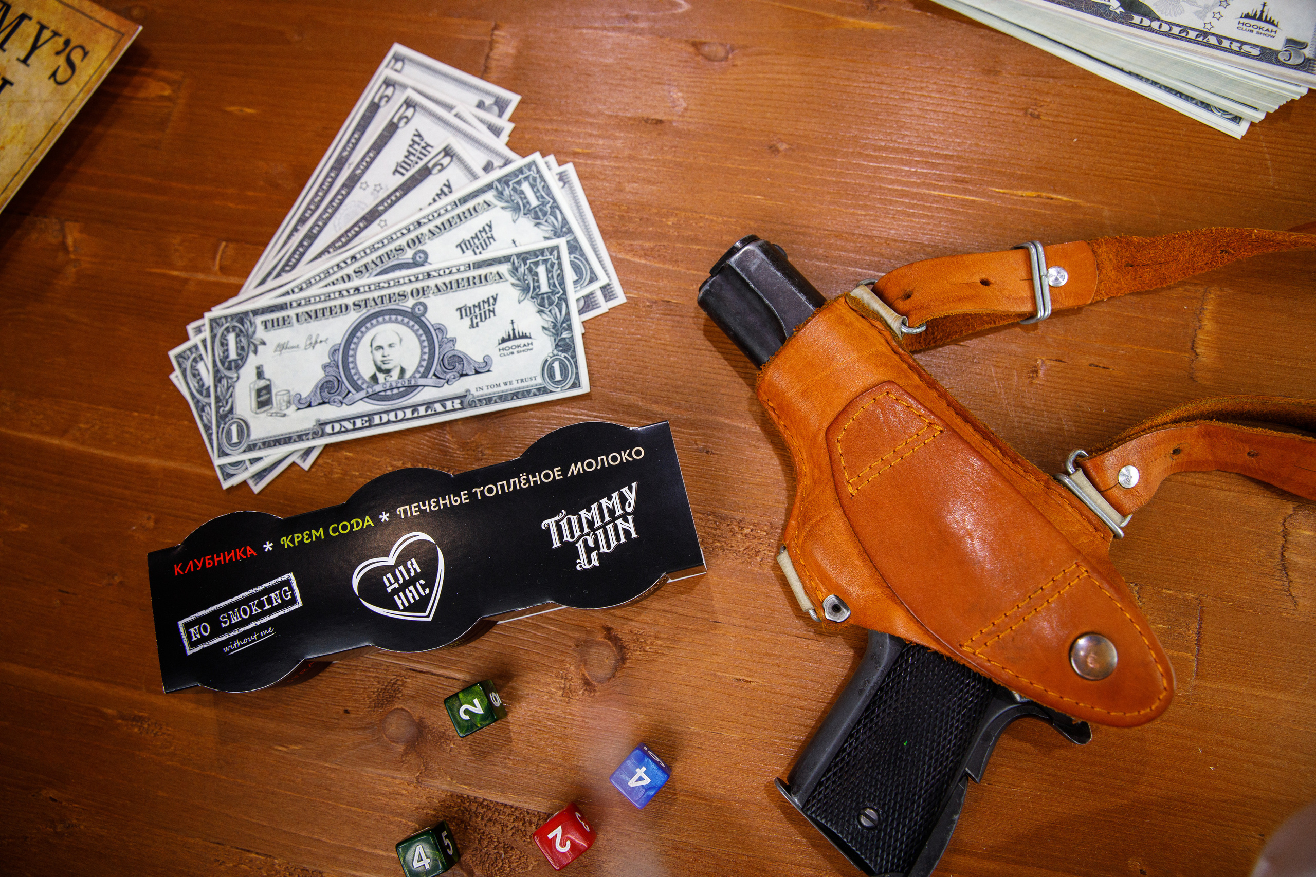 «Tommy Gun». Бренд табака. Фотограф Антон Никандров