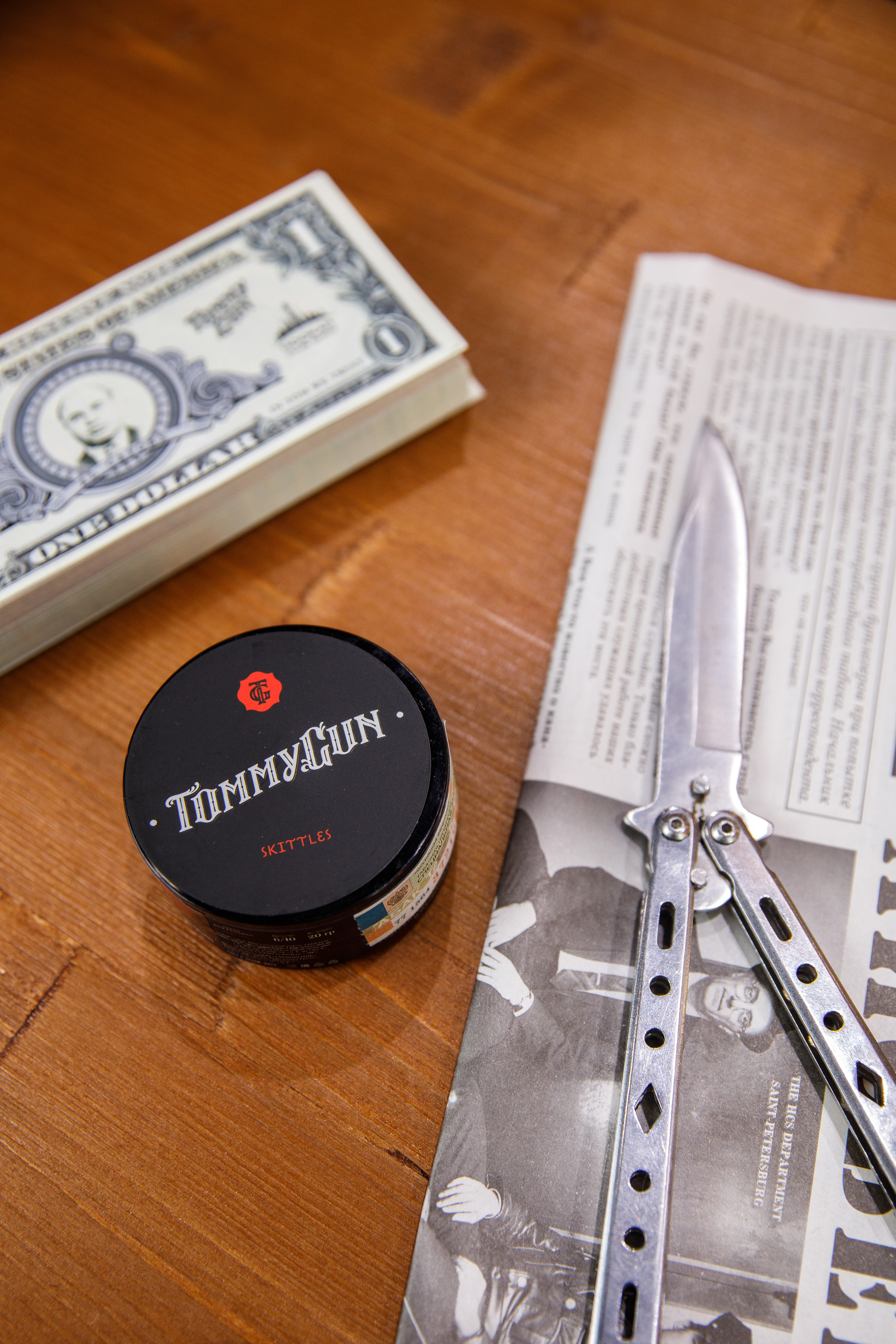 «Tommy Gun». Бренд табака. Фотограф Антон Никандров