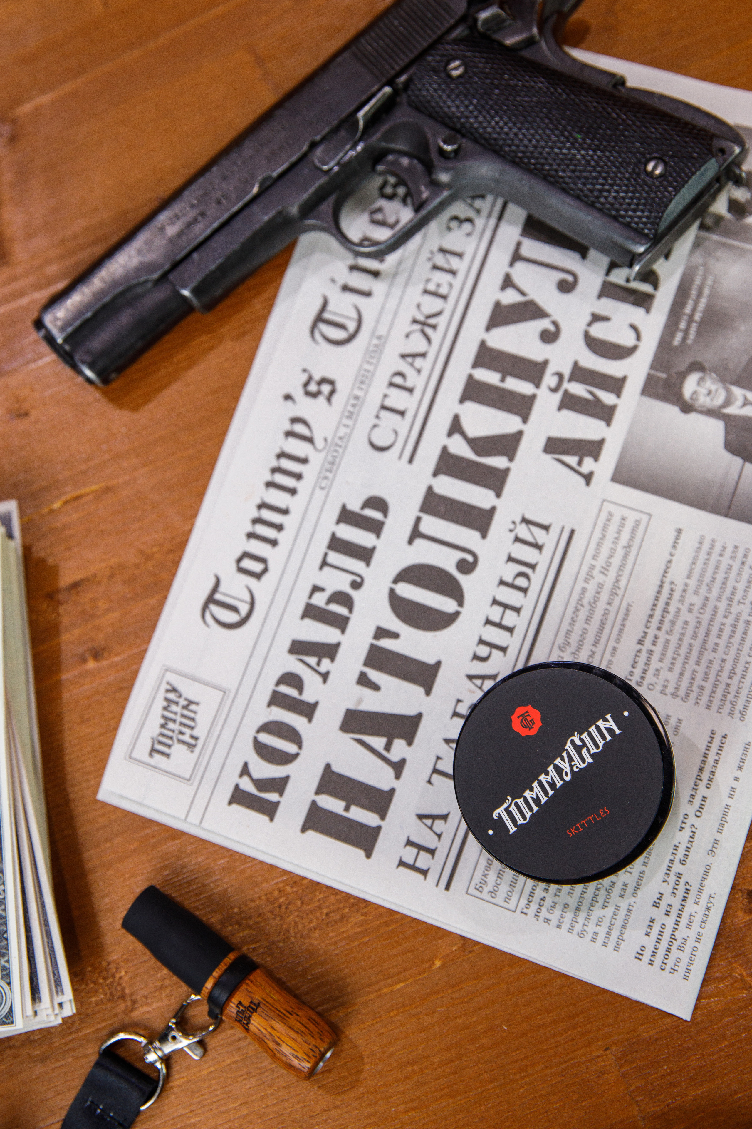 «Tommy Gun». Бренд табака. Фотограф Антон Никандров