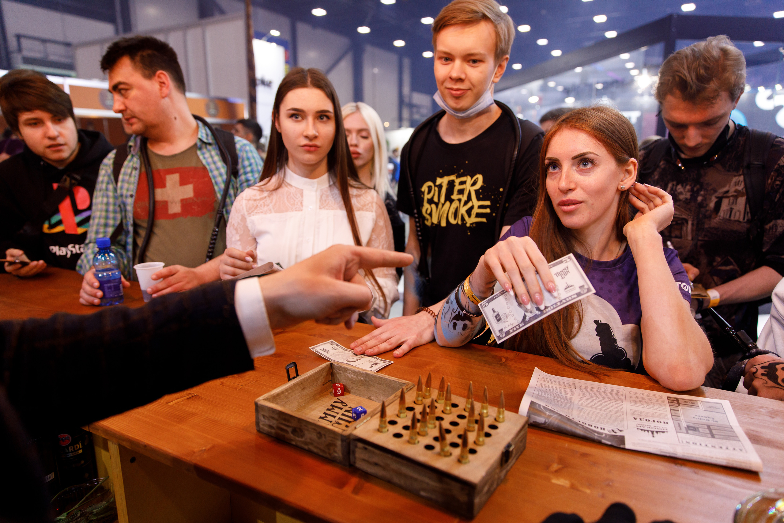 Выставка Экспо, Санкт-Петербург. Бренд Tommy Gun. Фотограф Антон Никандров