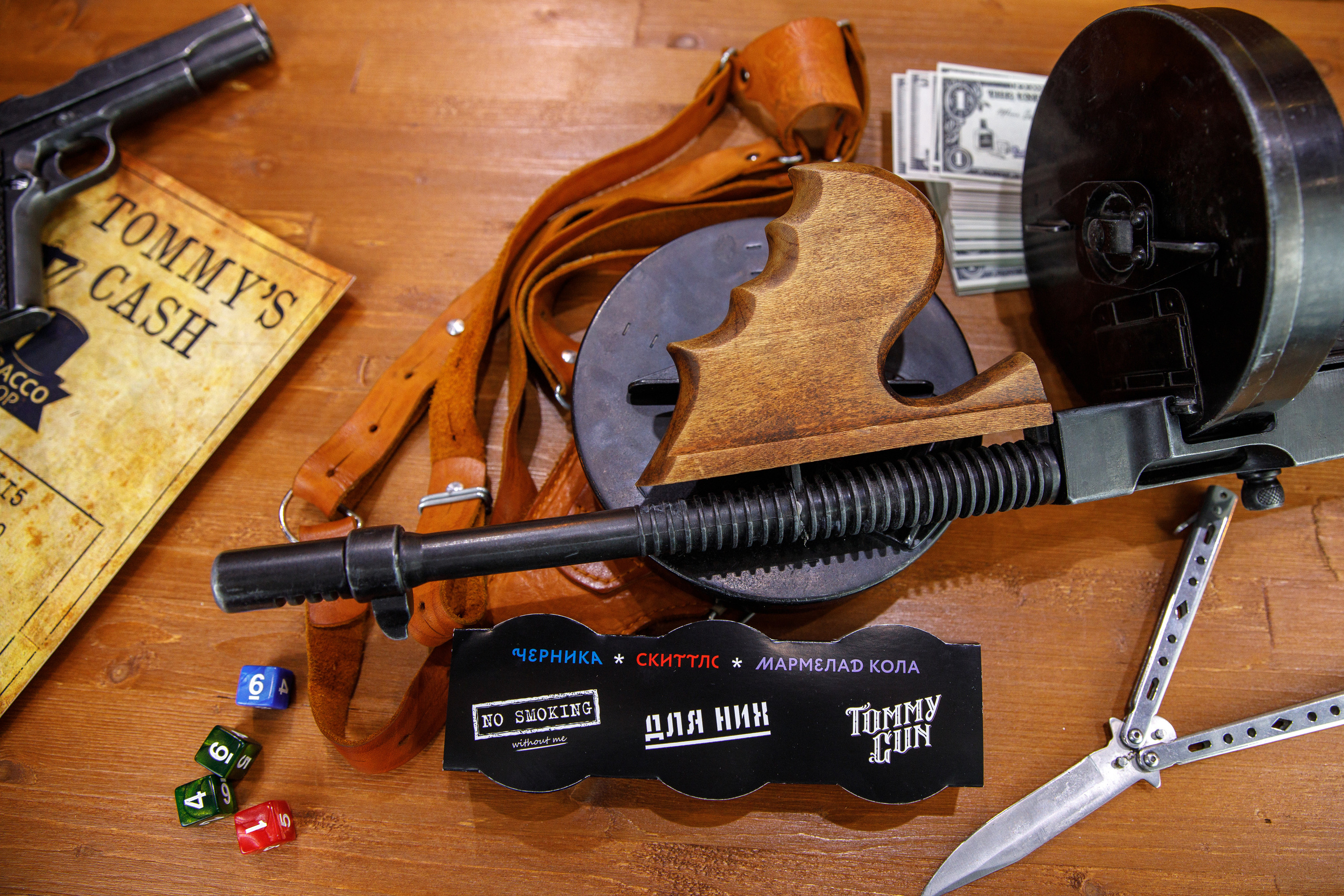 «Tommy Gun». Бренд табака. Фотограф Антон Никандров