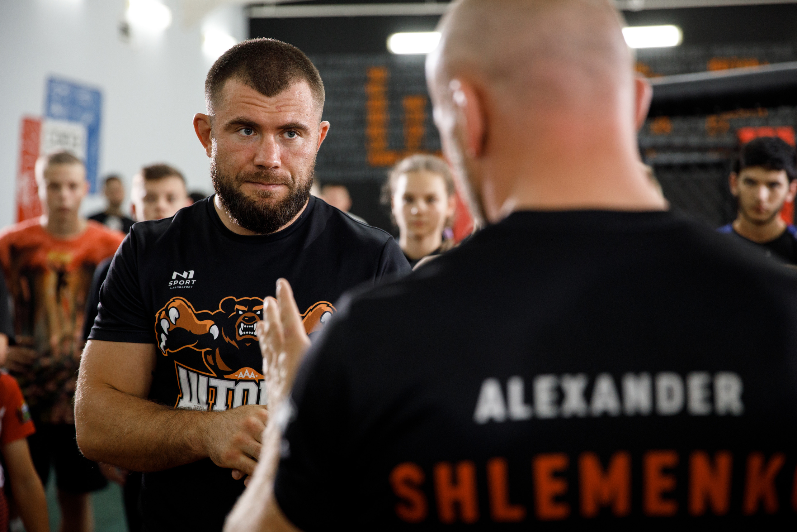 Шторм. Открытие филиала школы единоборств А. Шлеменко в Тюмени. Фотограф Антон Никандров