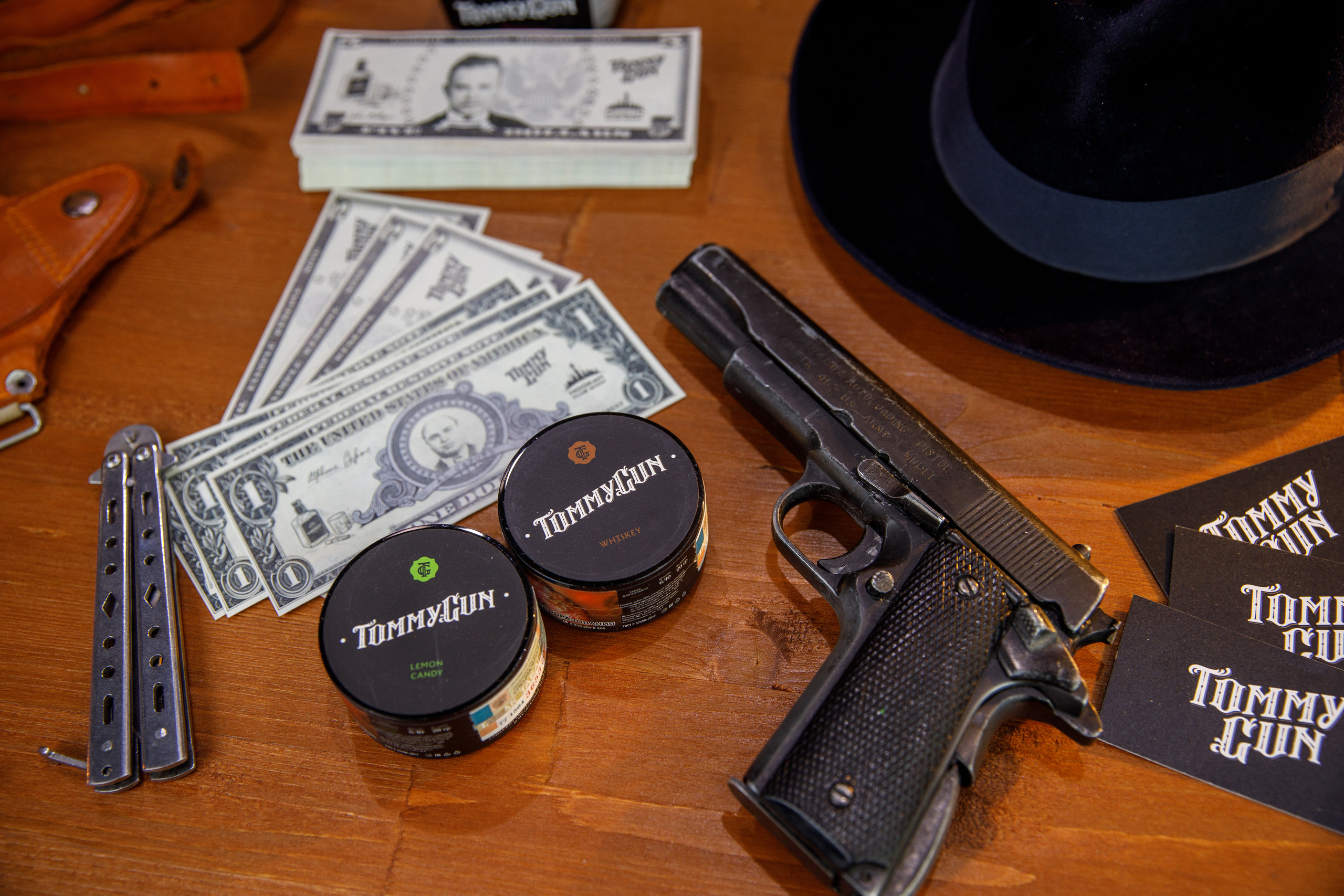 «Tommy Gun». Бренд табака. Фотограф Антон Никандров