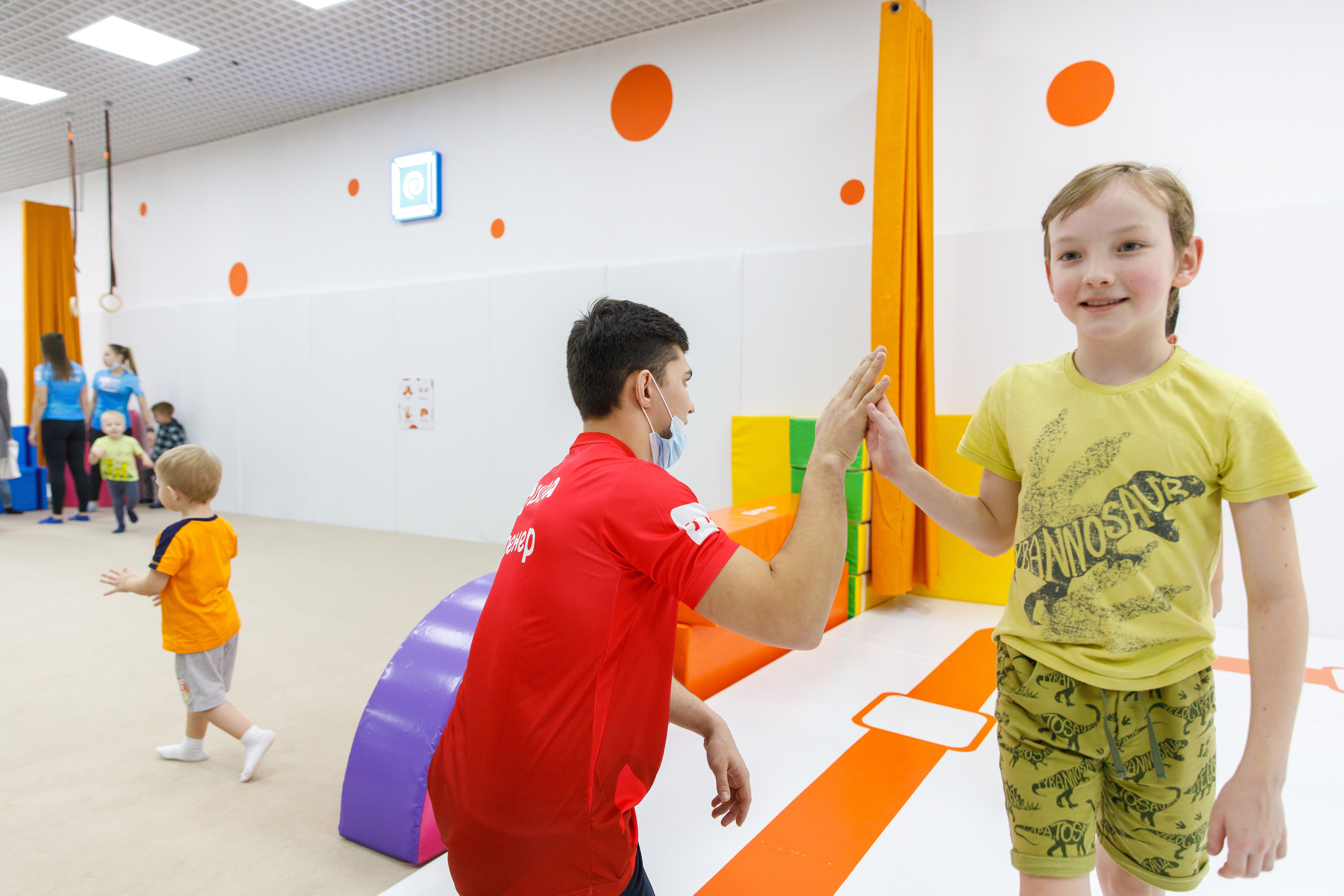 Открытие детского центра развития Крепыш. Фотограф Антон Никандров