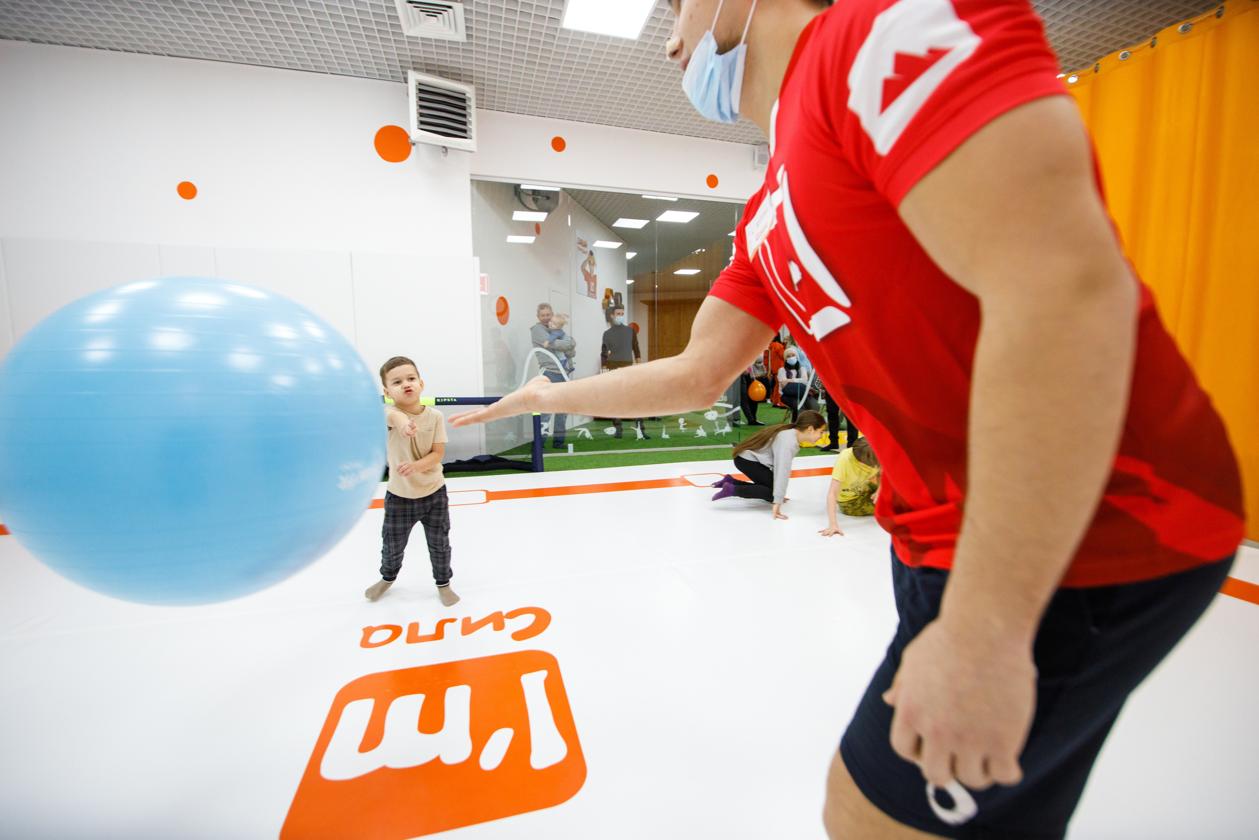 Открытие детского центра развития Крепыш. Фотограф Антон Никандров