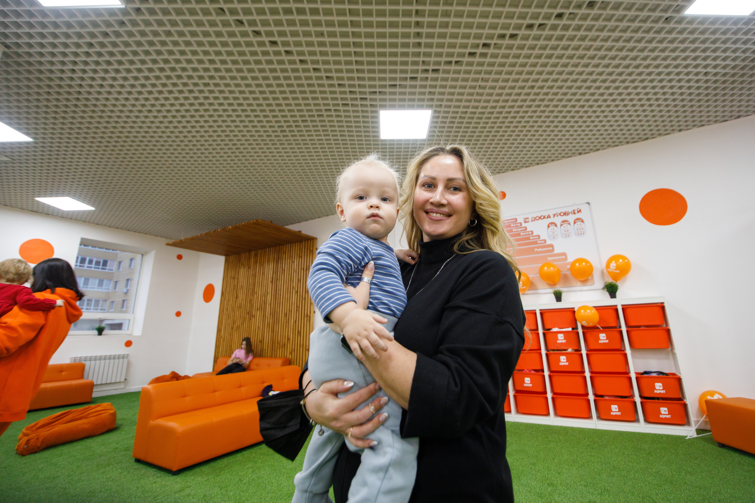 Открытие детского центра развития Крепыш. Фотограф Антон Никандров