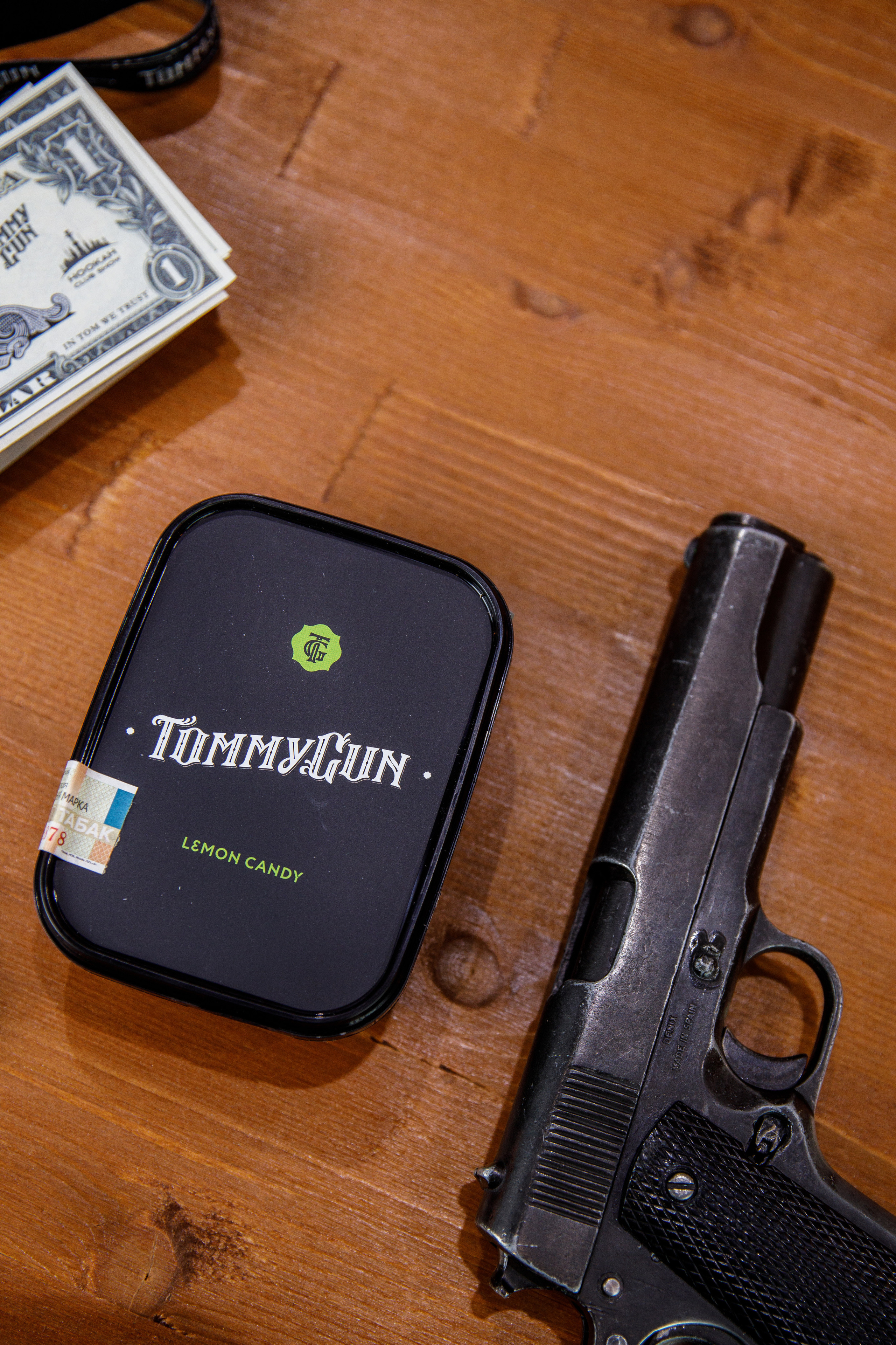 «Tommy Gun». Бренд табака. Фотограф Антон Никандров