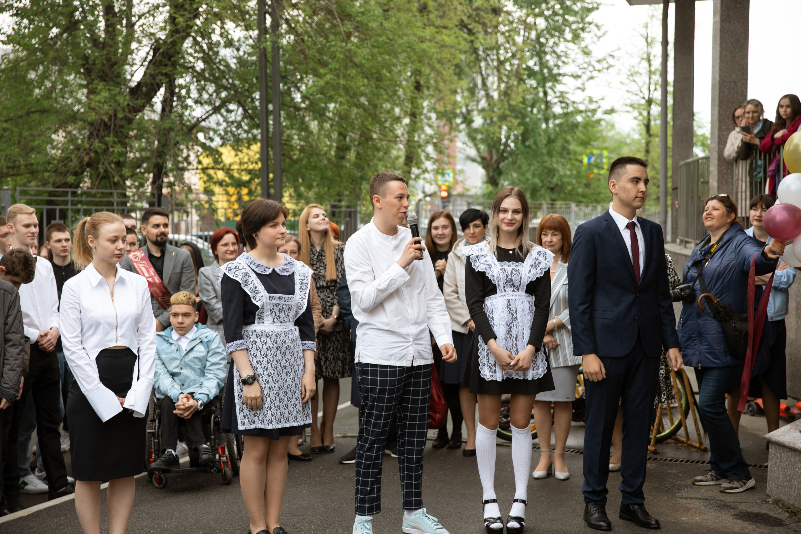 Последний звонок. Фотограф Антон Никандров