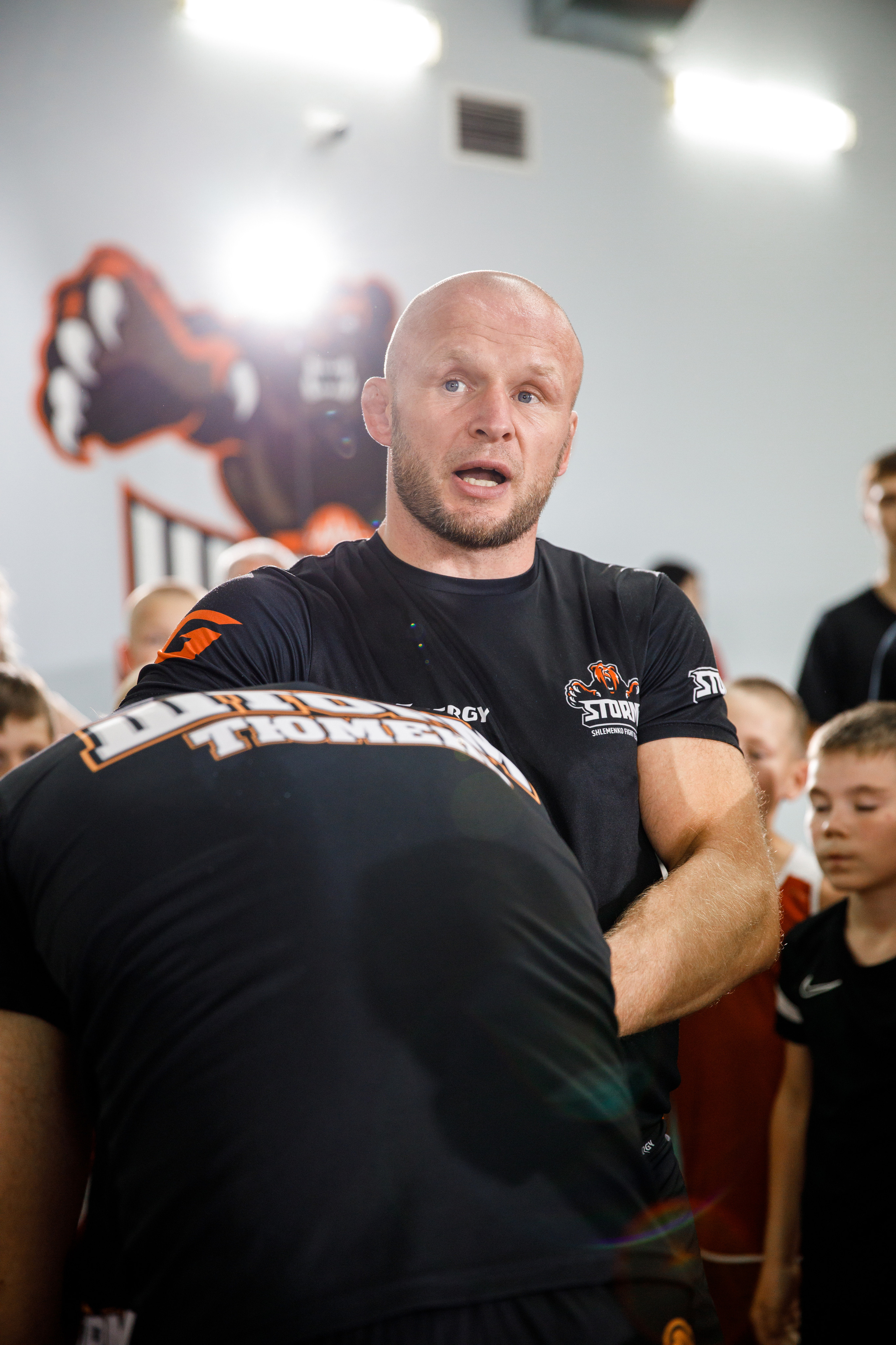 Шторм. Открытие филиала школы единоборств А. Шлеменко в Тюмени. Фотограф Антон Никандров