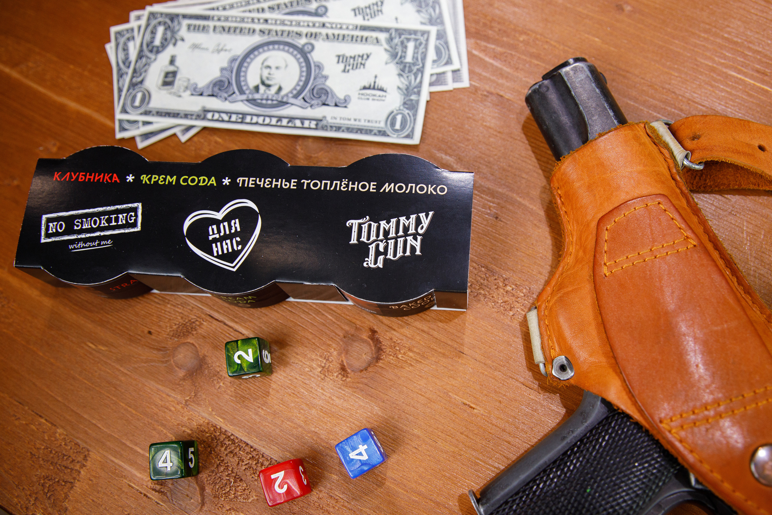 «Tommy Gun». Бренд табака. Фотограф Антон Никандров