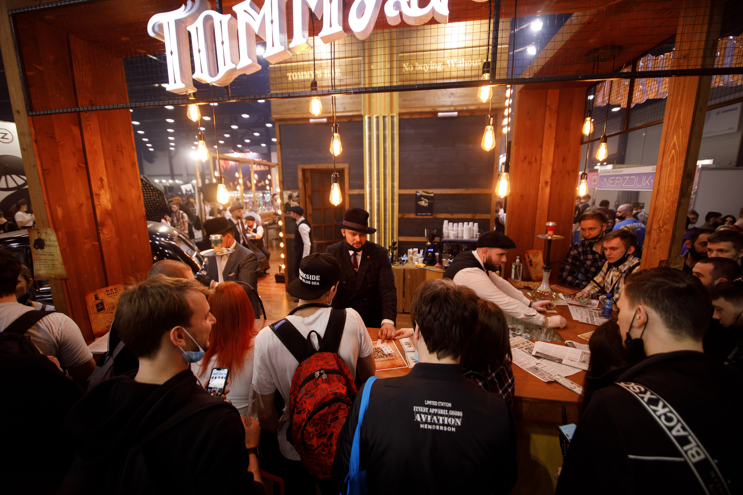 Выставка Экспо, Санкт-Петербург. Бренд Tommy Gun. Фотограф Антон Никандров