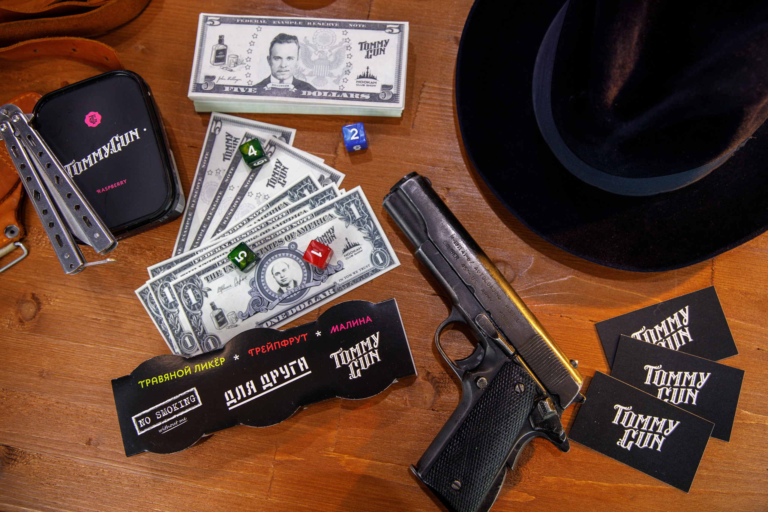 «Tommy Gun». Бренд табака. Фотограф Антон Никандров
