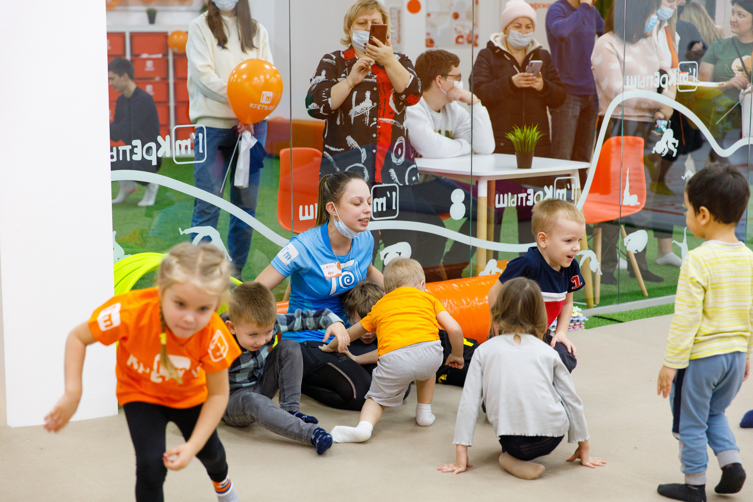 Открытие детского центра развития Крепыш. Фотограф Антон Никандров