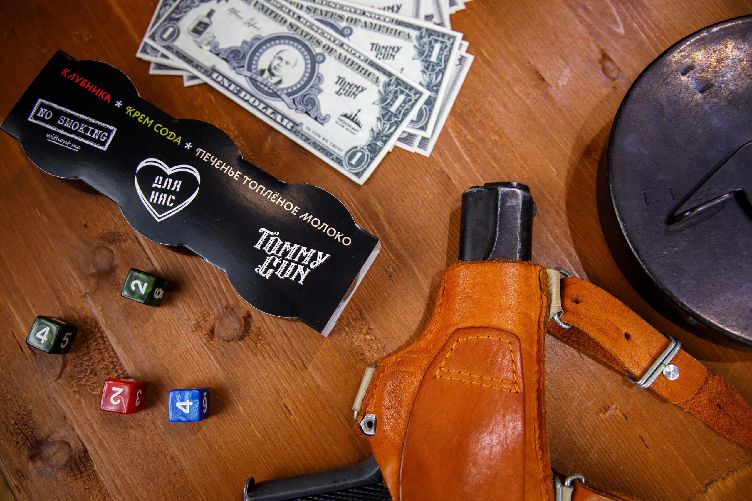 «Tommy Gun». Бренд табака. Фотограф Антон Никандров
