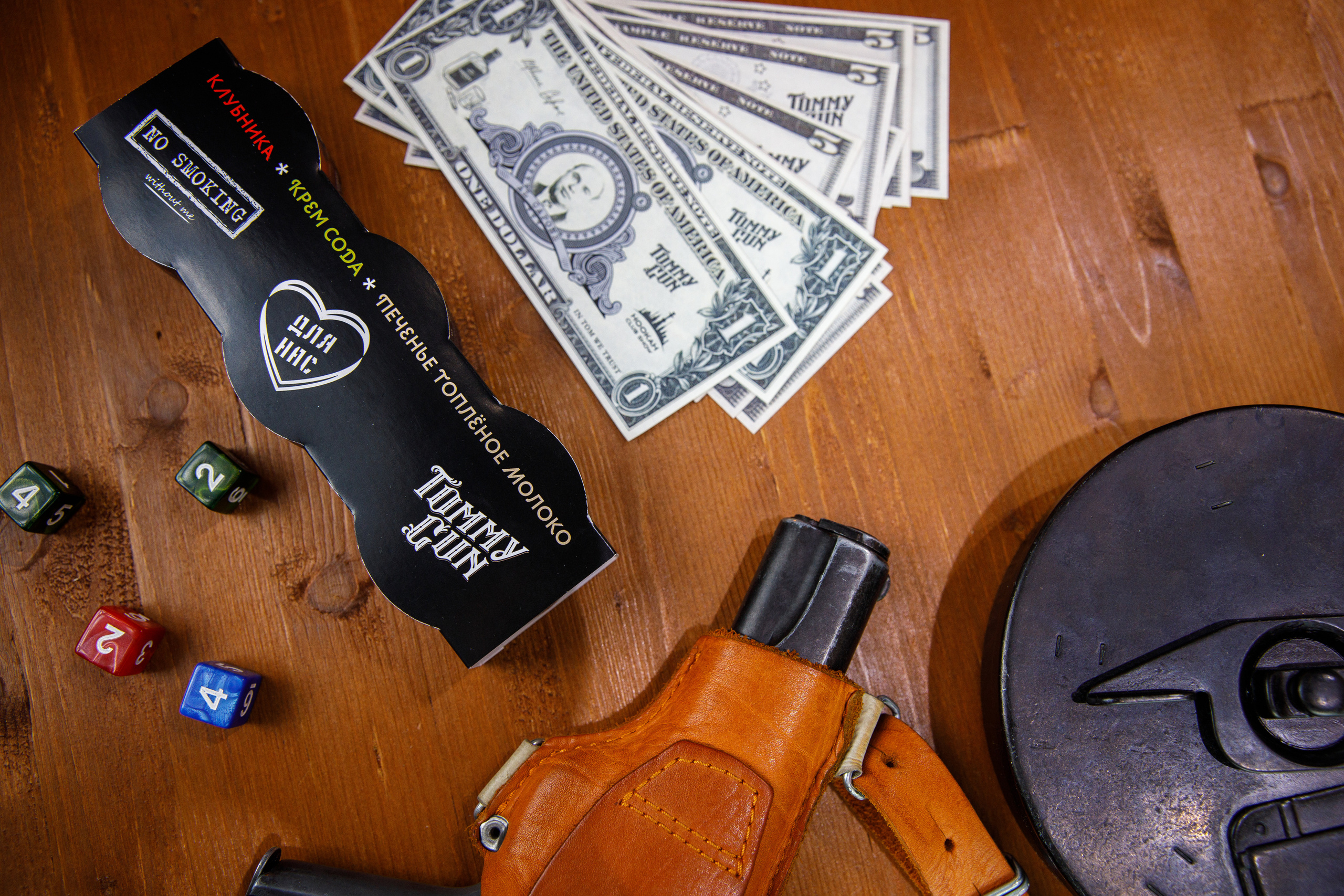 «Tommy Gun». Бренд табака. Фотограф Антон Никандров