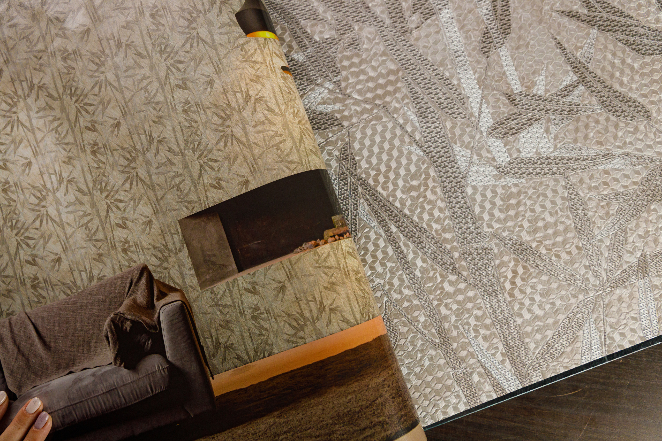 Салон декора «Renome». Коллекция обоев. Фотограф Антон Никандров