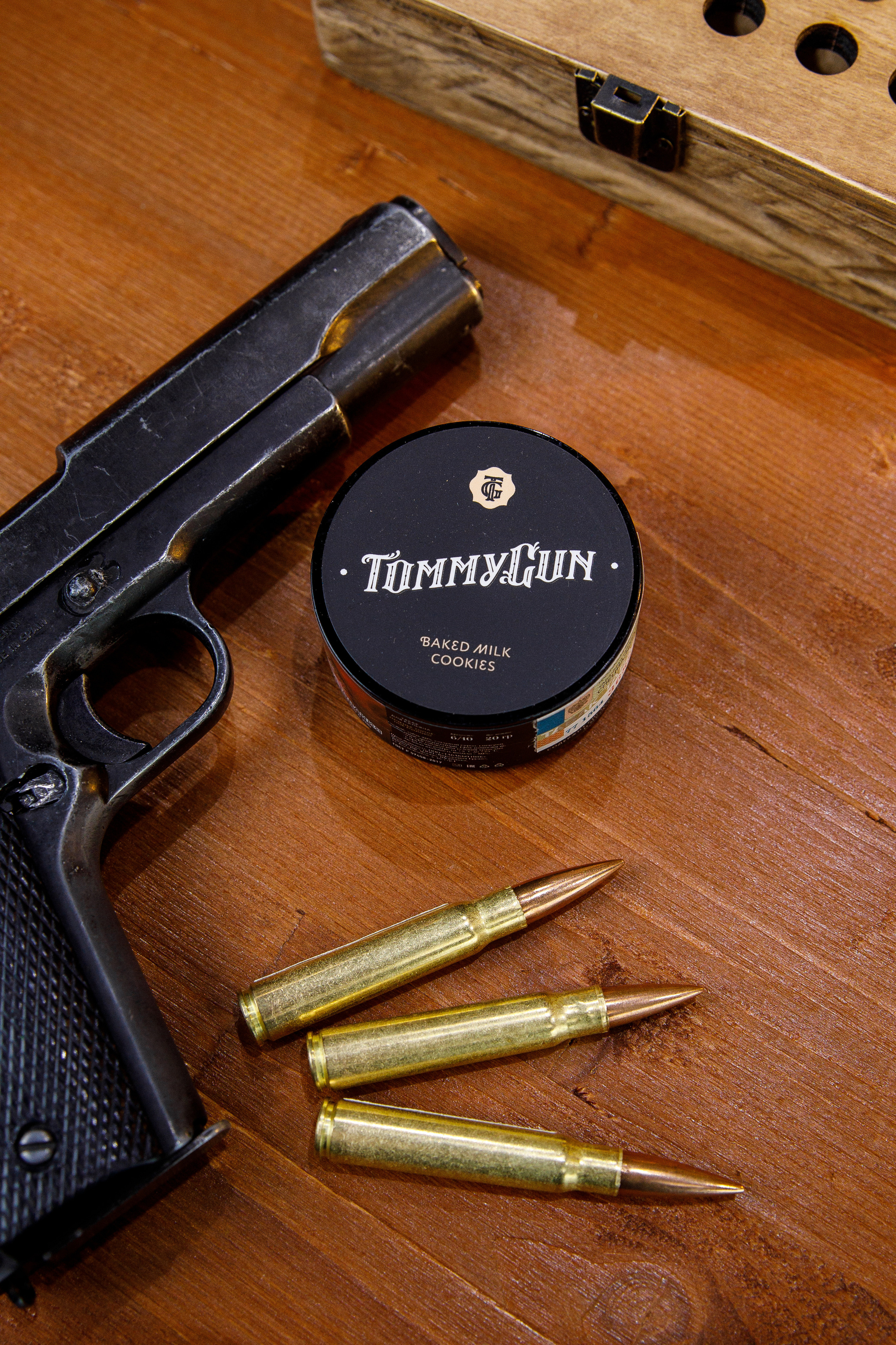 «Tommy Gun». Бренд табака. Фотограф Антон Никандров